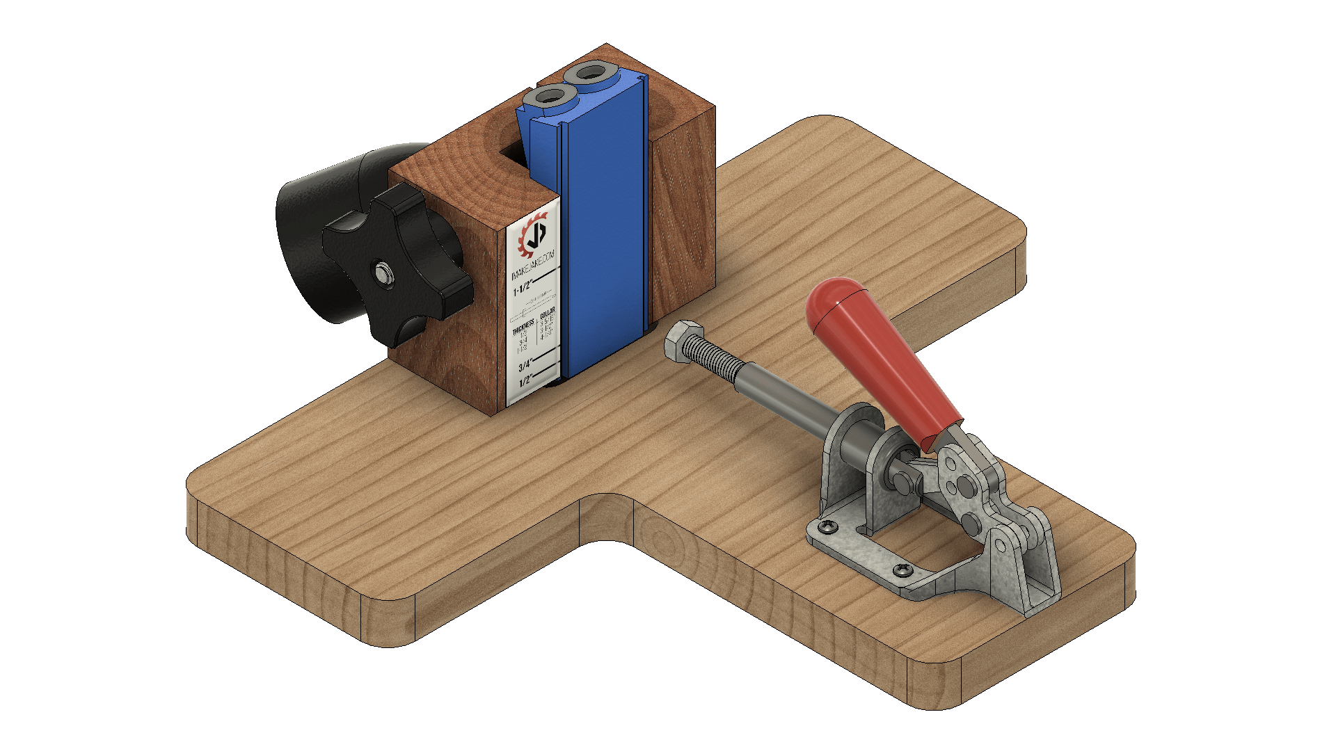 DIY Pocket Hole Jig Base 9 Steps (with Pictures) Instructables