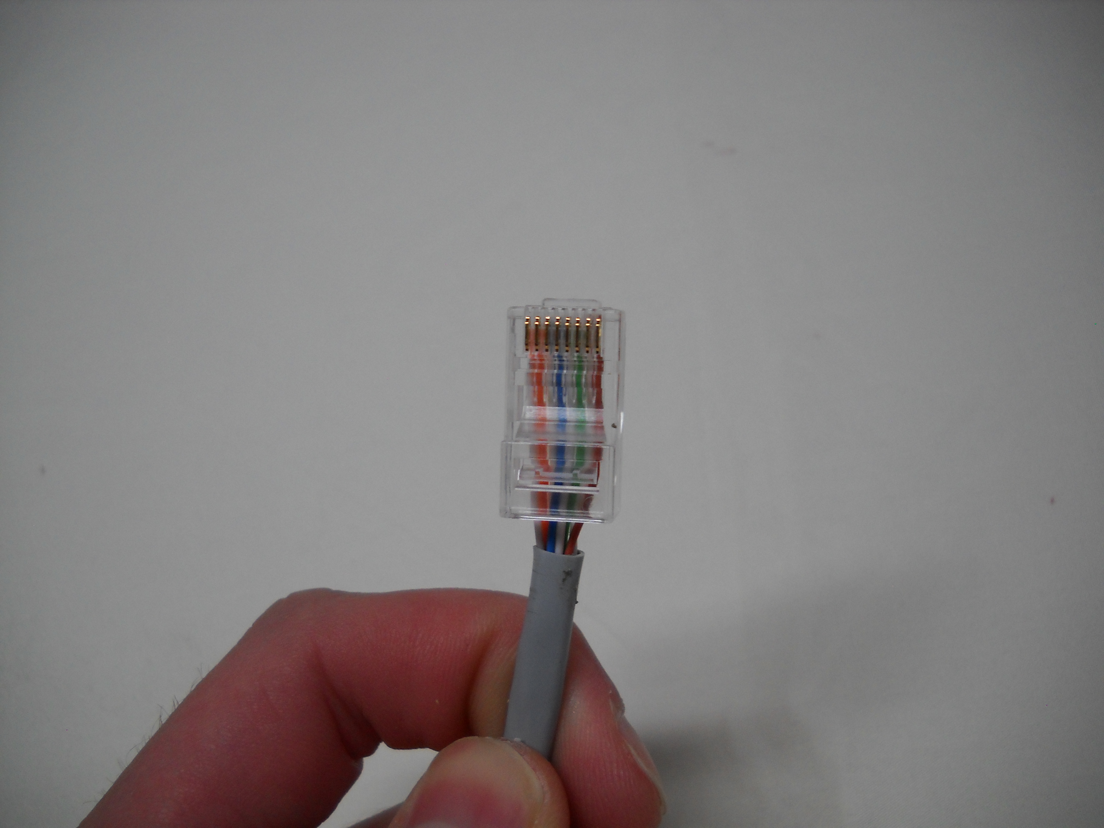 Terminating an Ethernet (CAT5e/CAT6) Cable : 6 Steps - Instructables