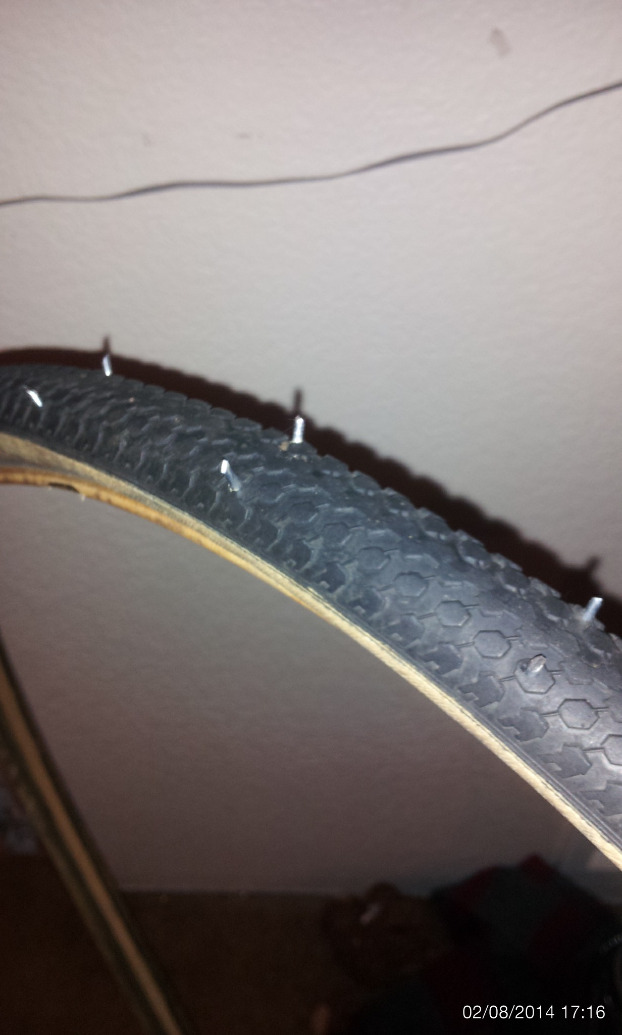 Studded Bicycle Tires for Ice and Snow 7 Steps Instructables