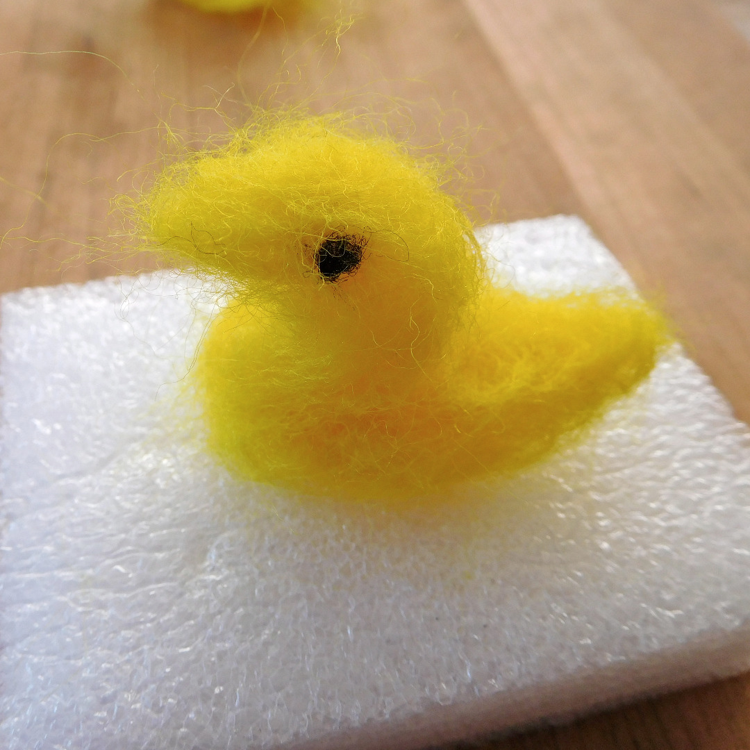 Needle Felted Peep 5 Steps (with Pictures) Instructables
