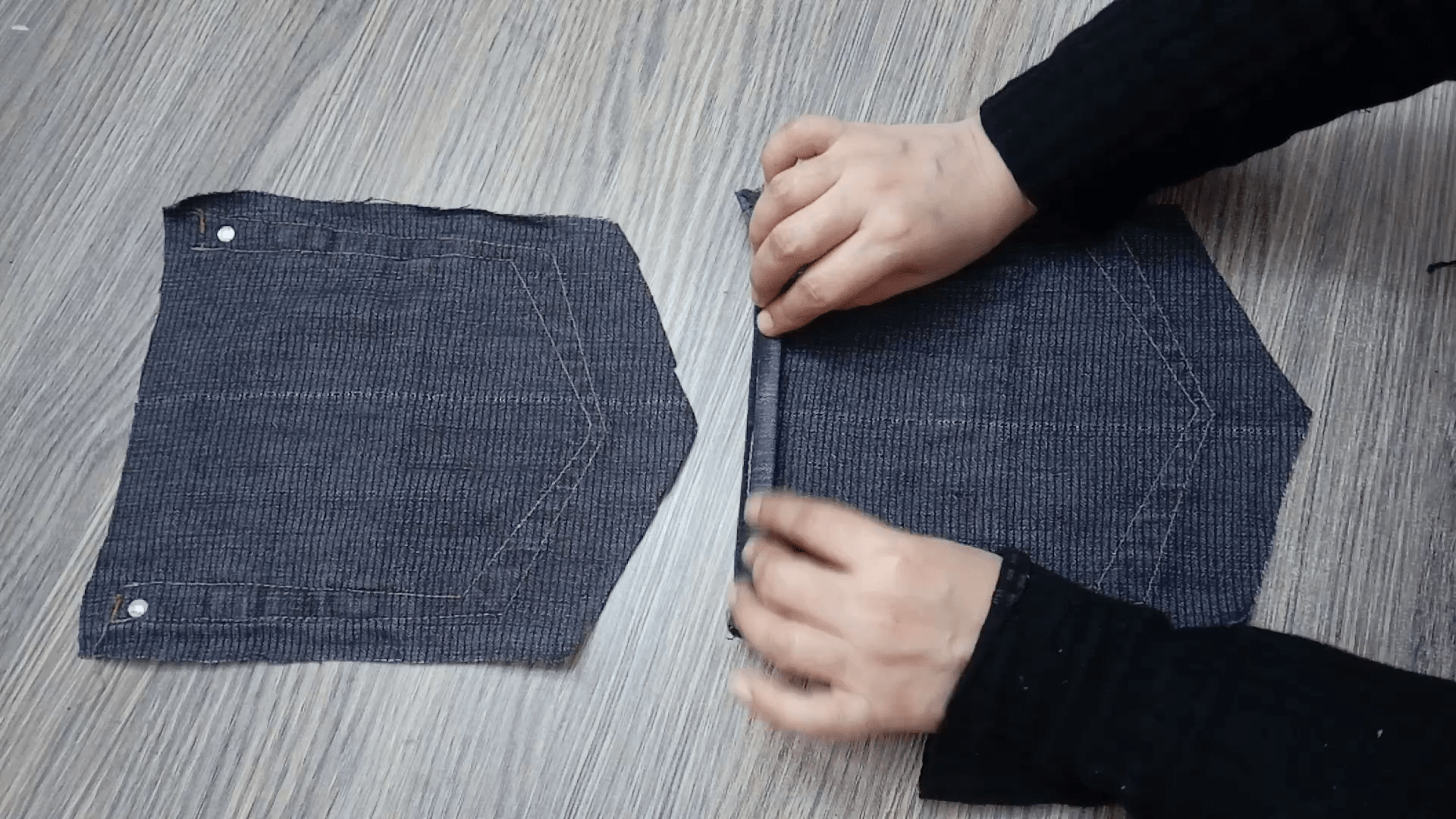 How to Make Bag From Old Jeans Pant 4 Steps Instructables