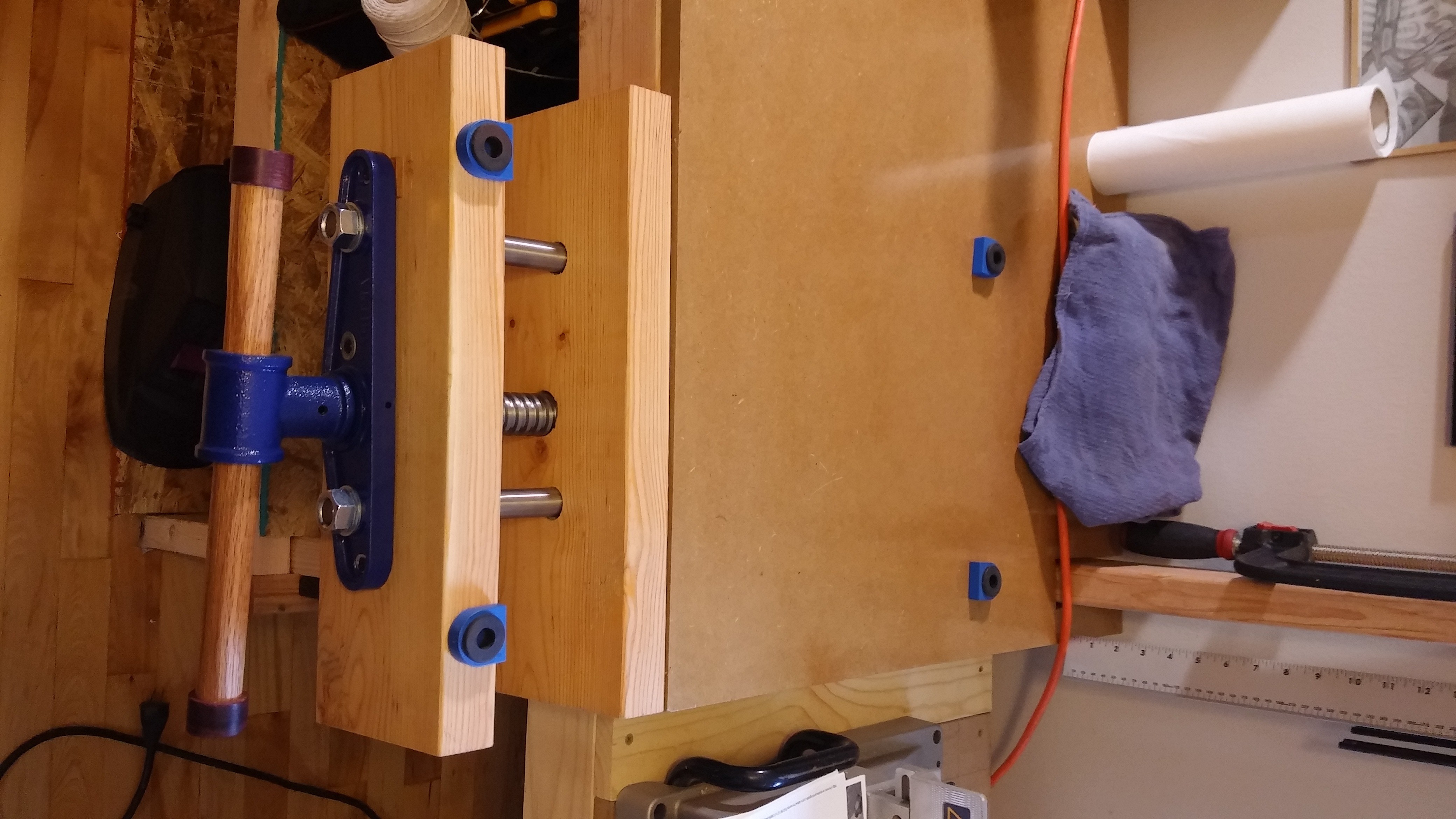 Maker's Vise Installation 15 Steps (with Pictures) Instructables