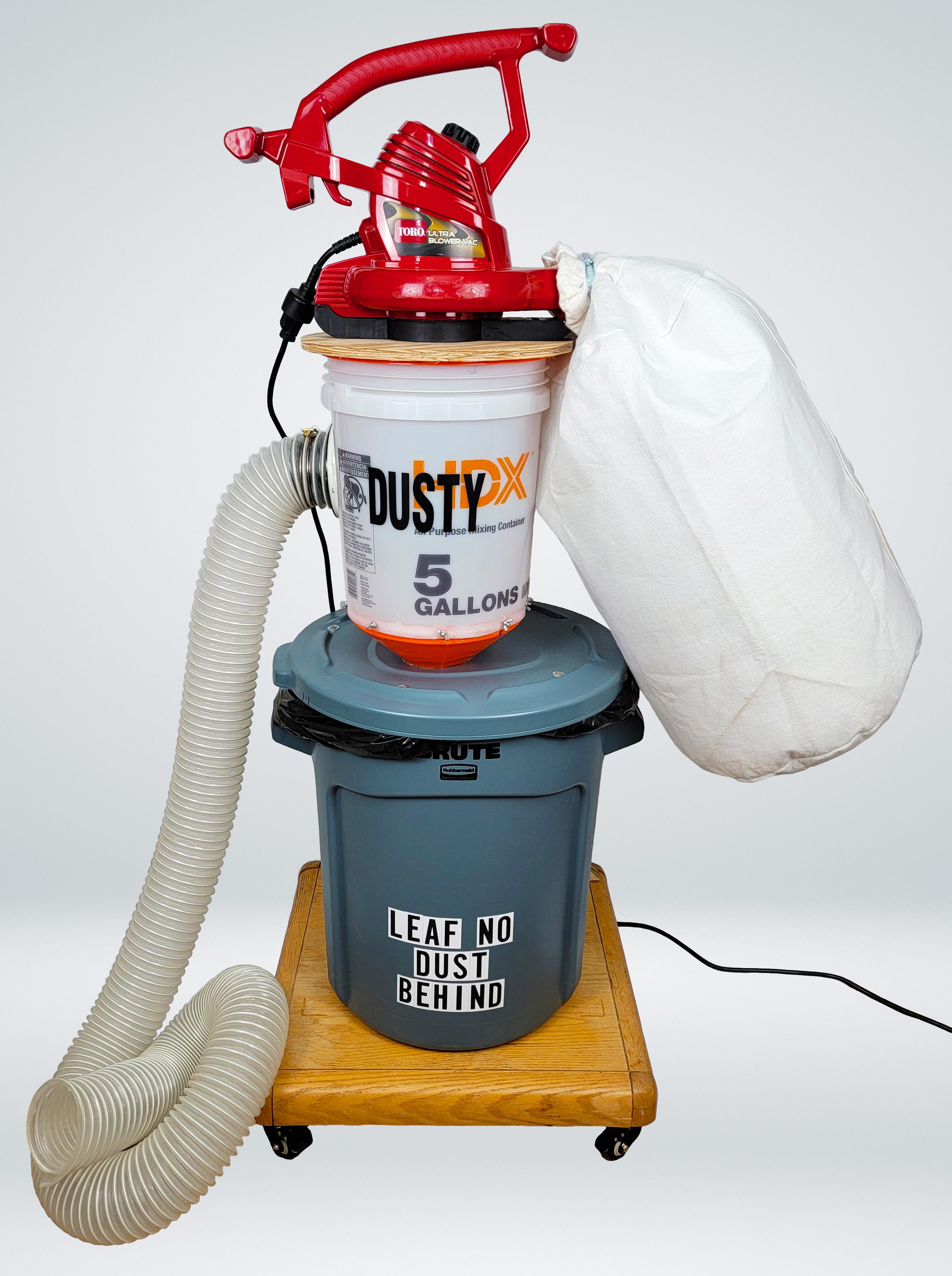 Dust Collector Made From a Leaf Vacuum 12 Steps (with Pictures