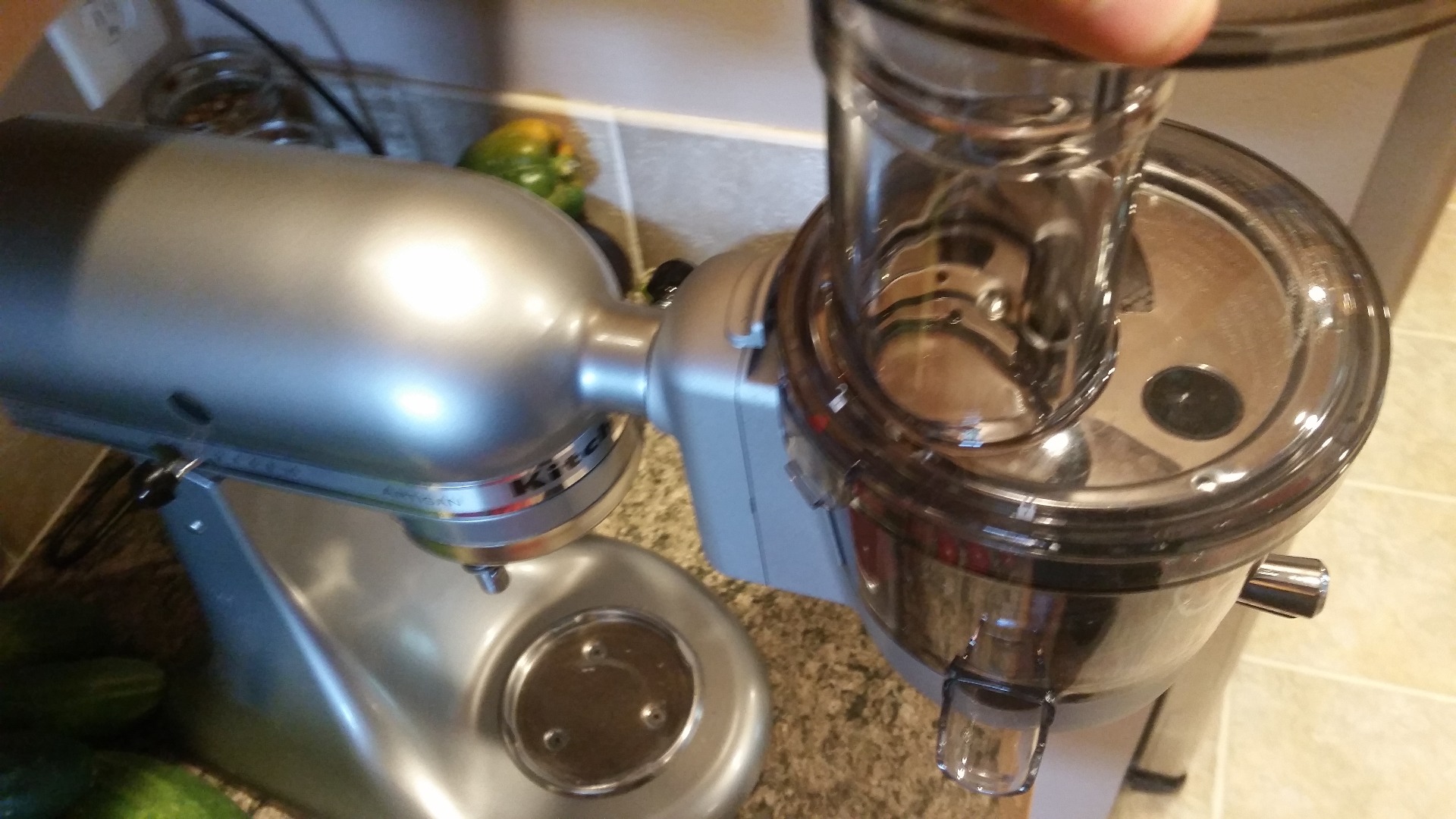 Kitchenaid Juicer Set Up 4 Steps Instructables