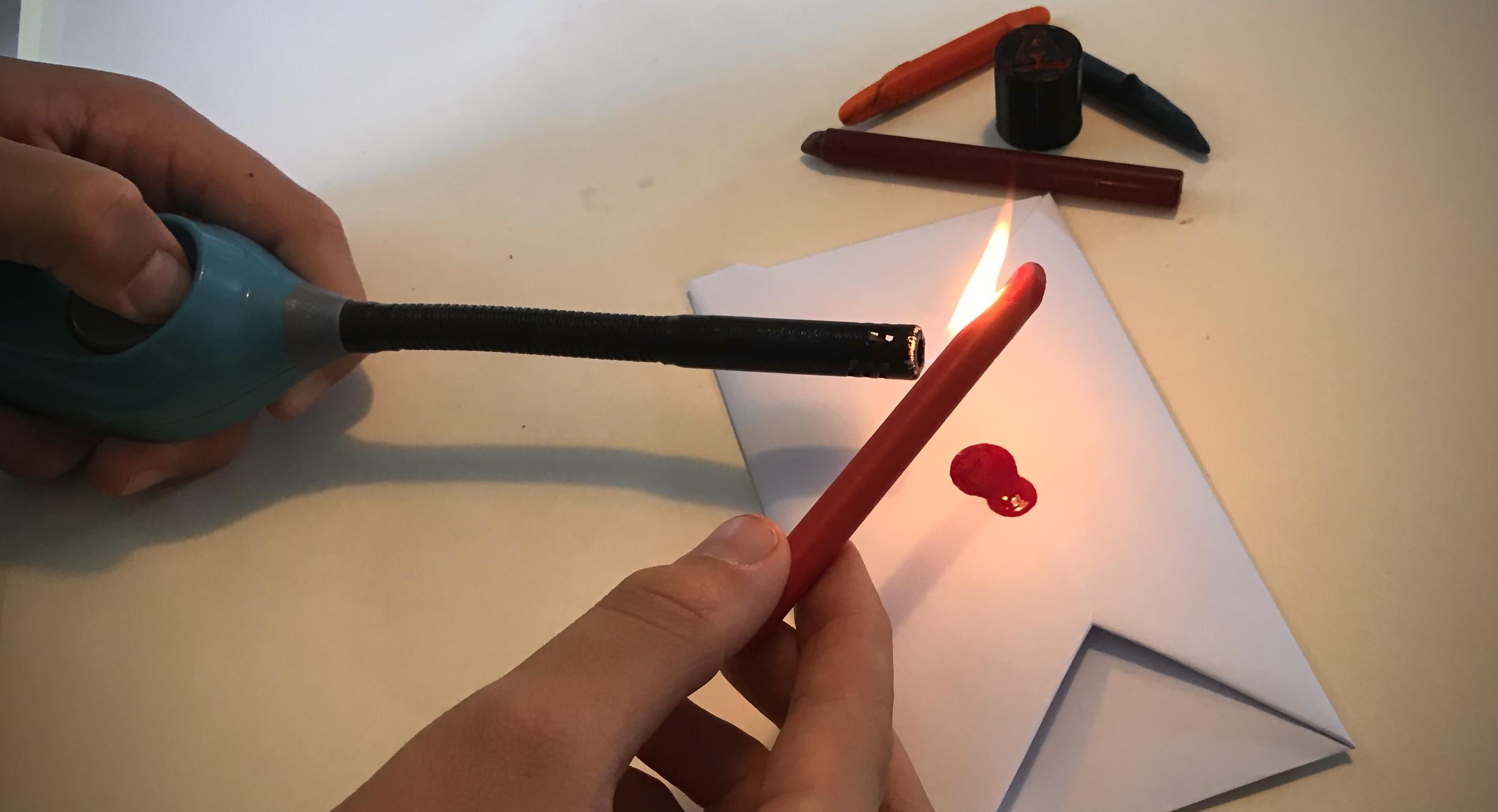 How to Make a Wax Seal With Crayons 4 Steps Instructables