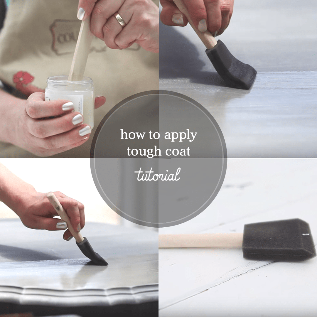 How to Finish Painted Table Tops Tough Coat Tutorial 6 Steps Instructables
