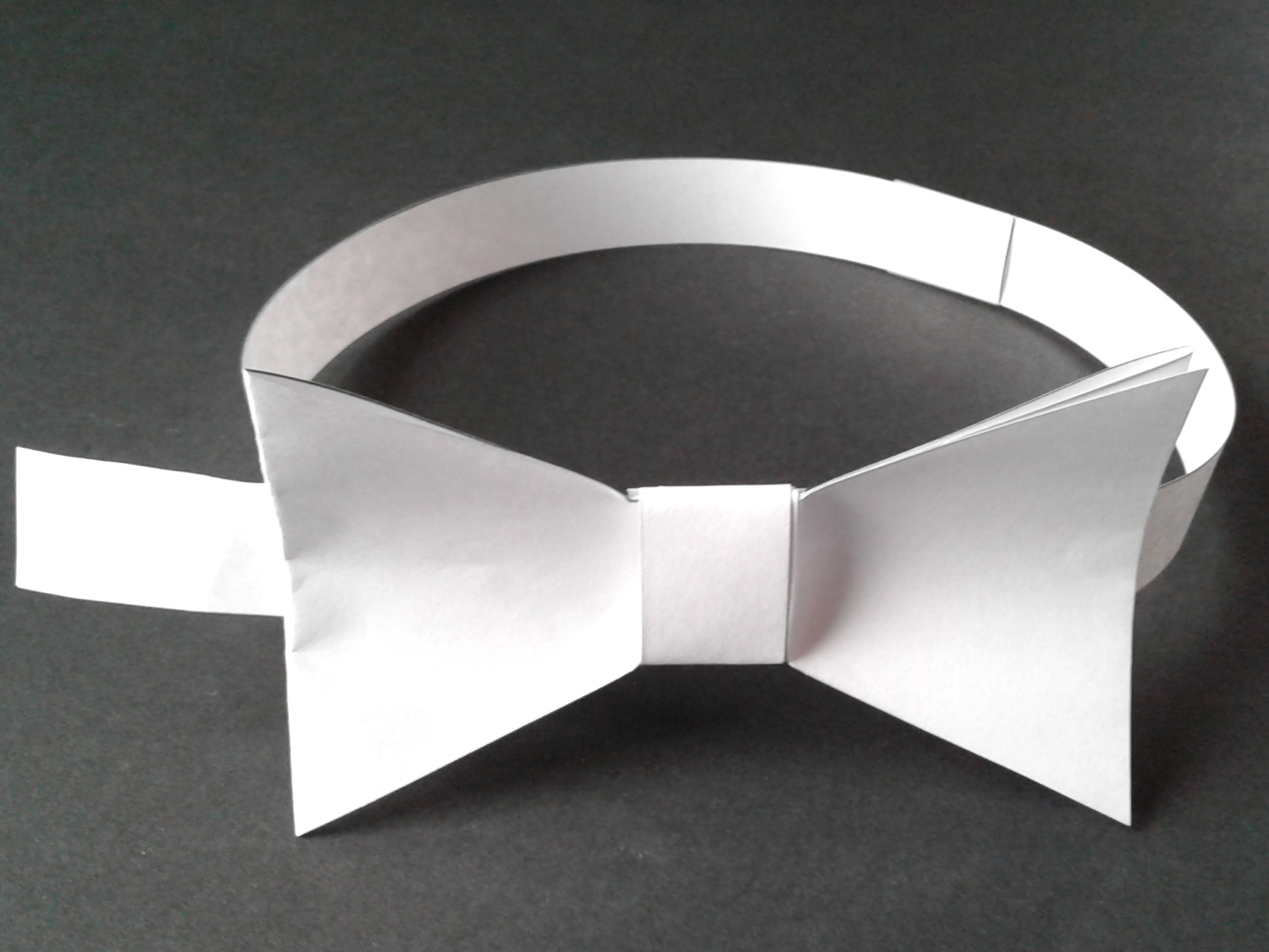 Paper Bow Tie 6 Steps (with Pictures) Instructables