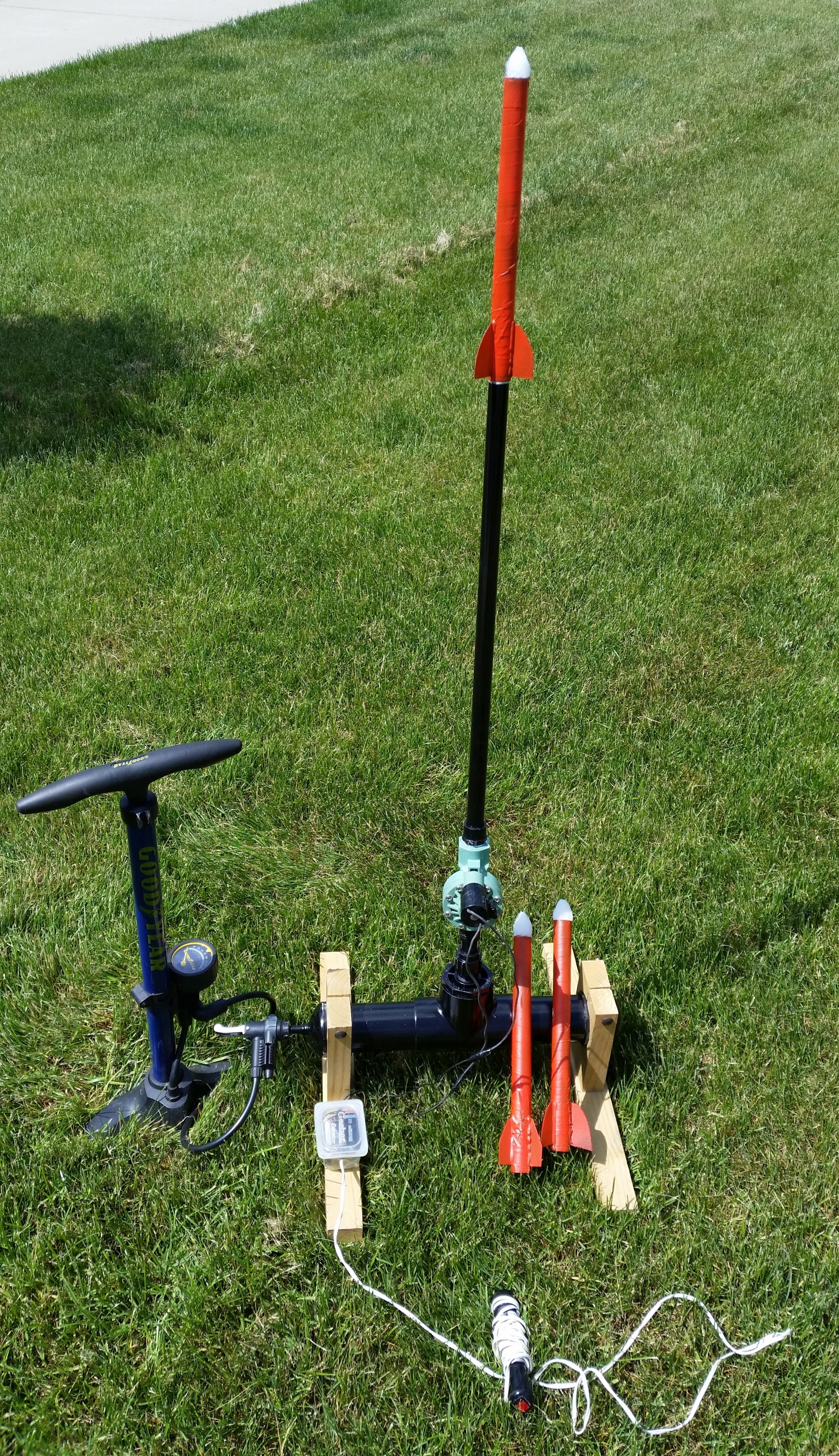 Compressed Air Launcher and Reusable Rockets 9 Steps (with Pictures) Instructables