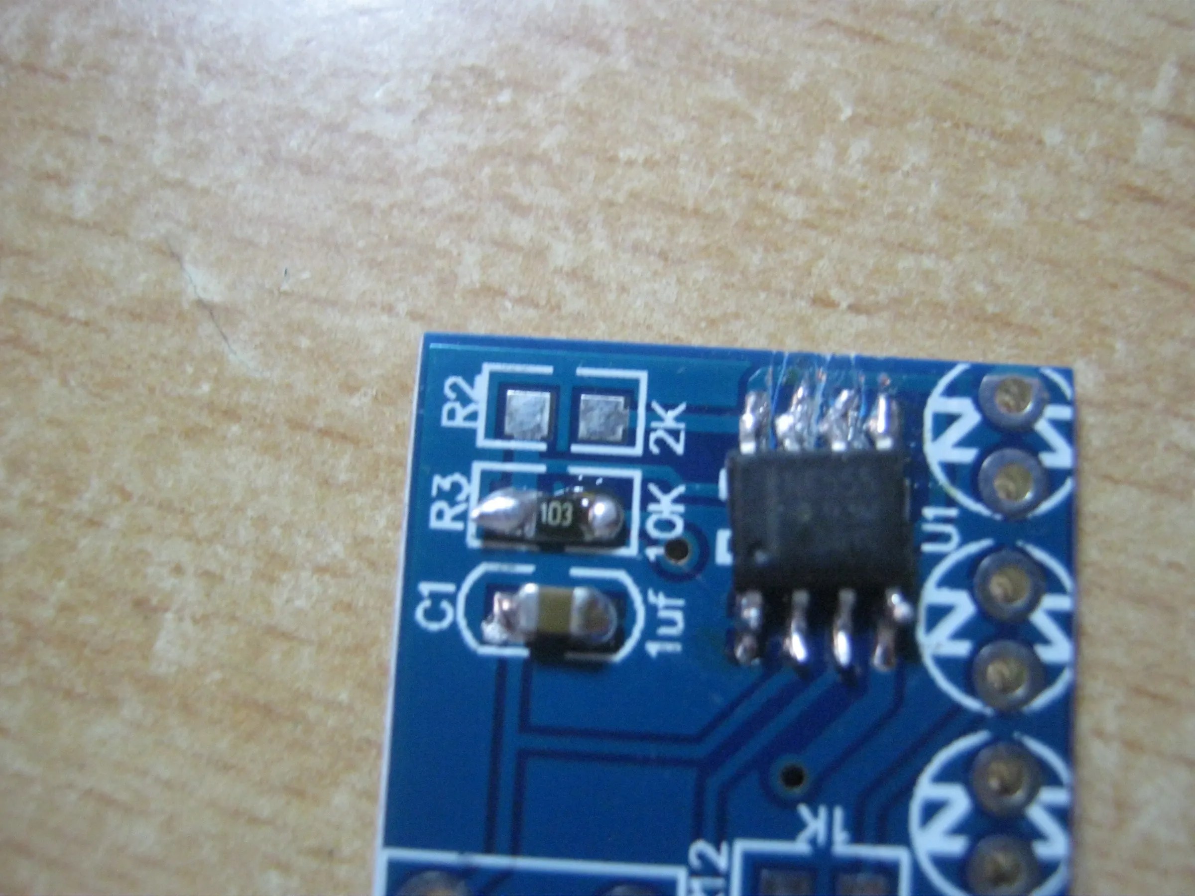 SMD Soldering on DIY LED Chaser Kit 6 Steps Instructables