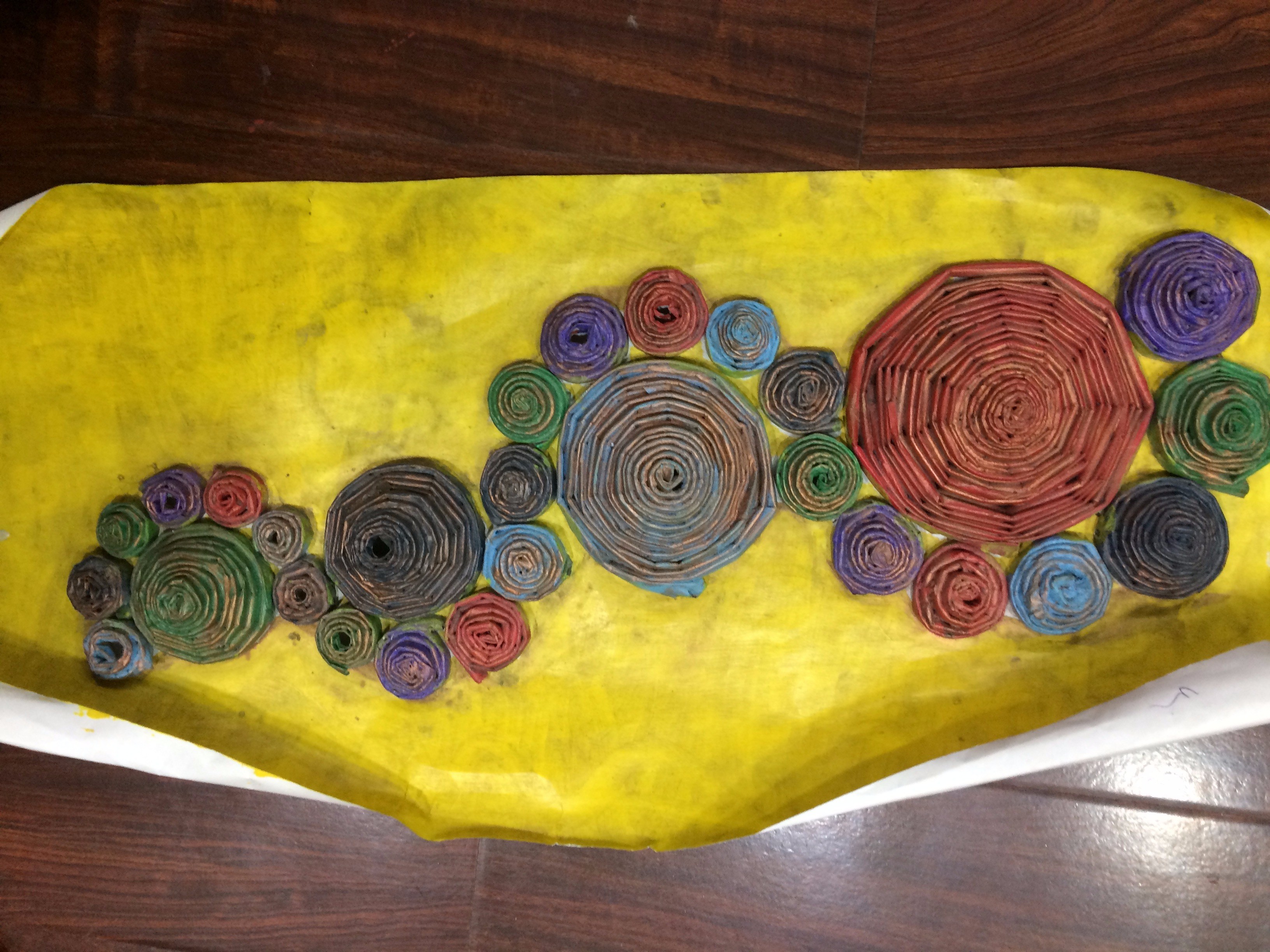 Newspaper Wall Hanging 4 Steps (with Pictures) Instructables