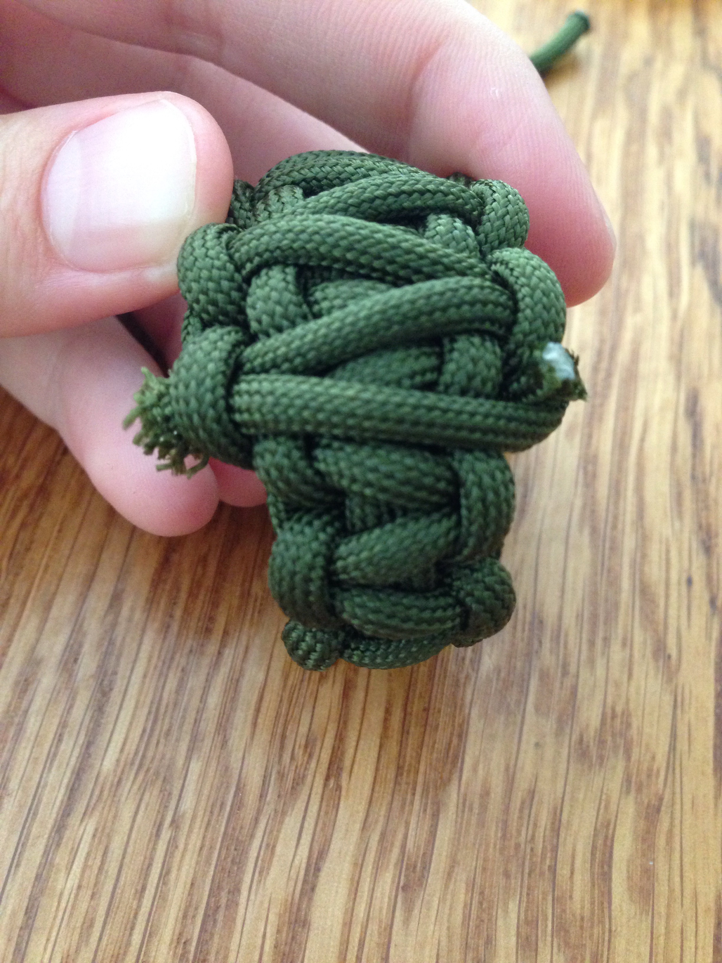 Boy Scout Paracord Neckerchief Slide 5 Steps Instructables