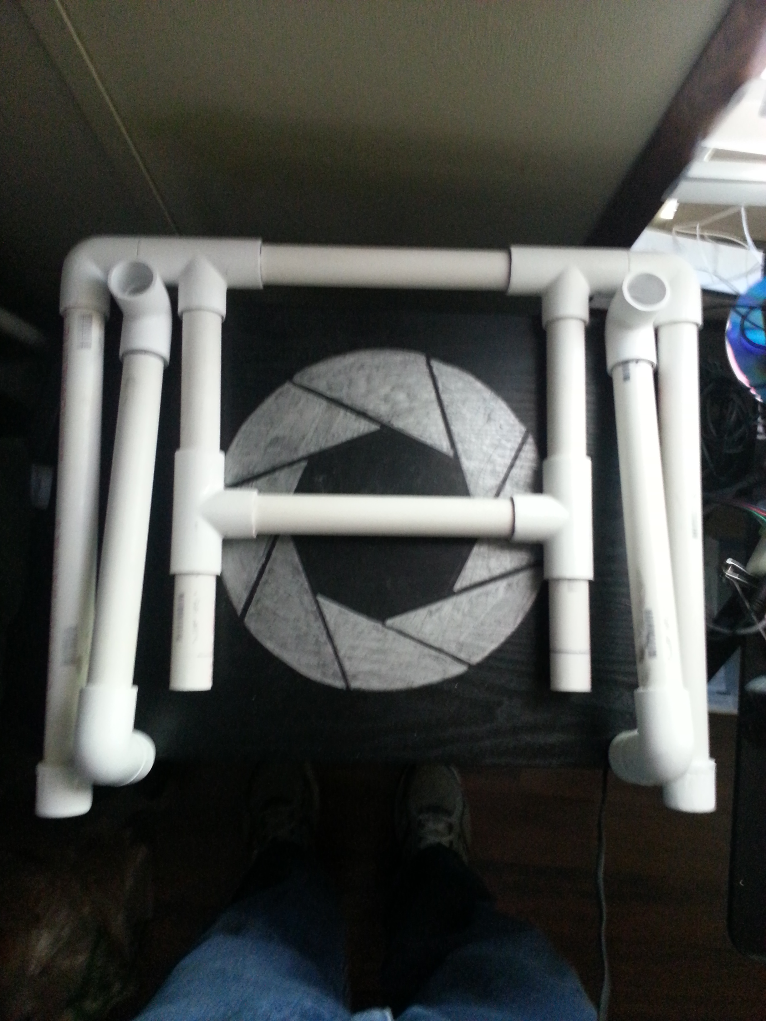 PVC DJ Laptop and Mixer Stand 8 Steps Instructables