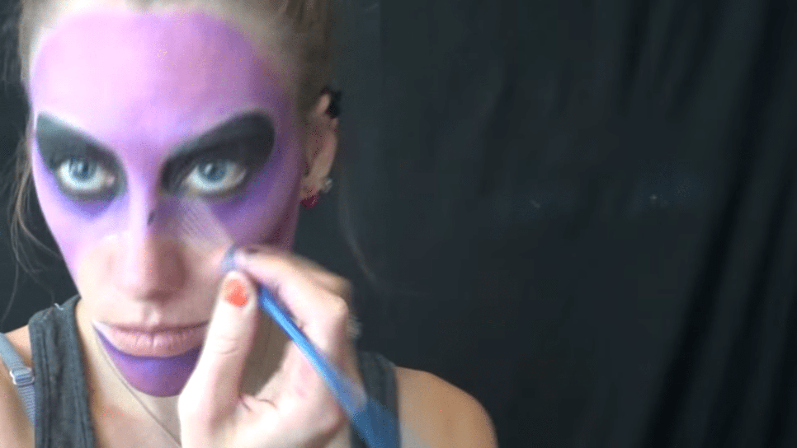 Cheap Target Halloween Makeup Alien Edition 9 Steps Instructables