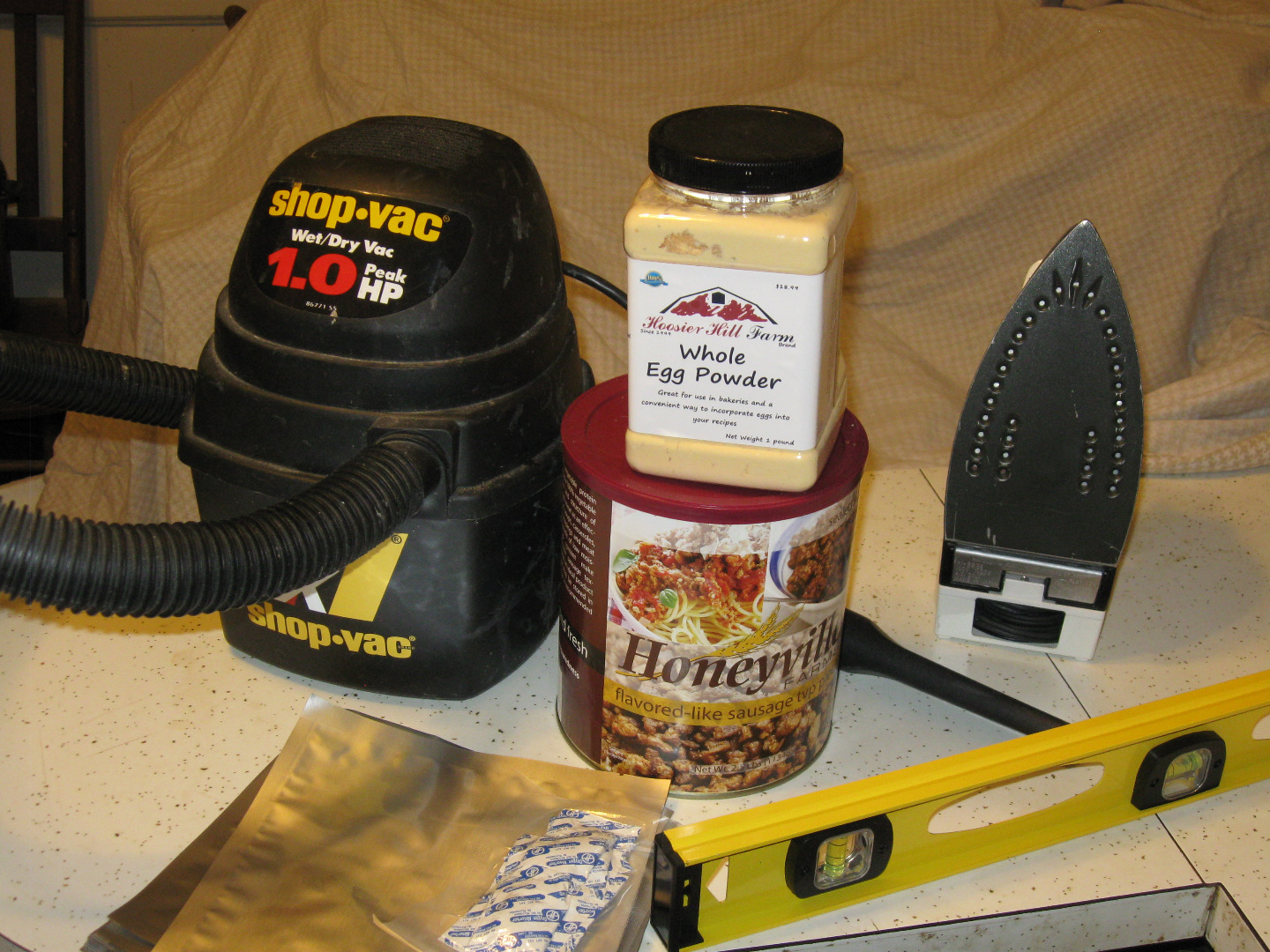 Vacuum Sealing Dehydrated Food in Mylar 7 Steps Instructables