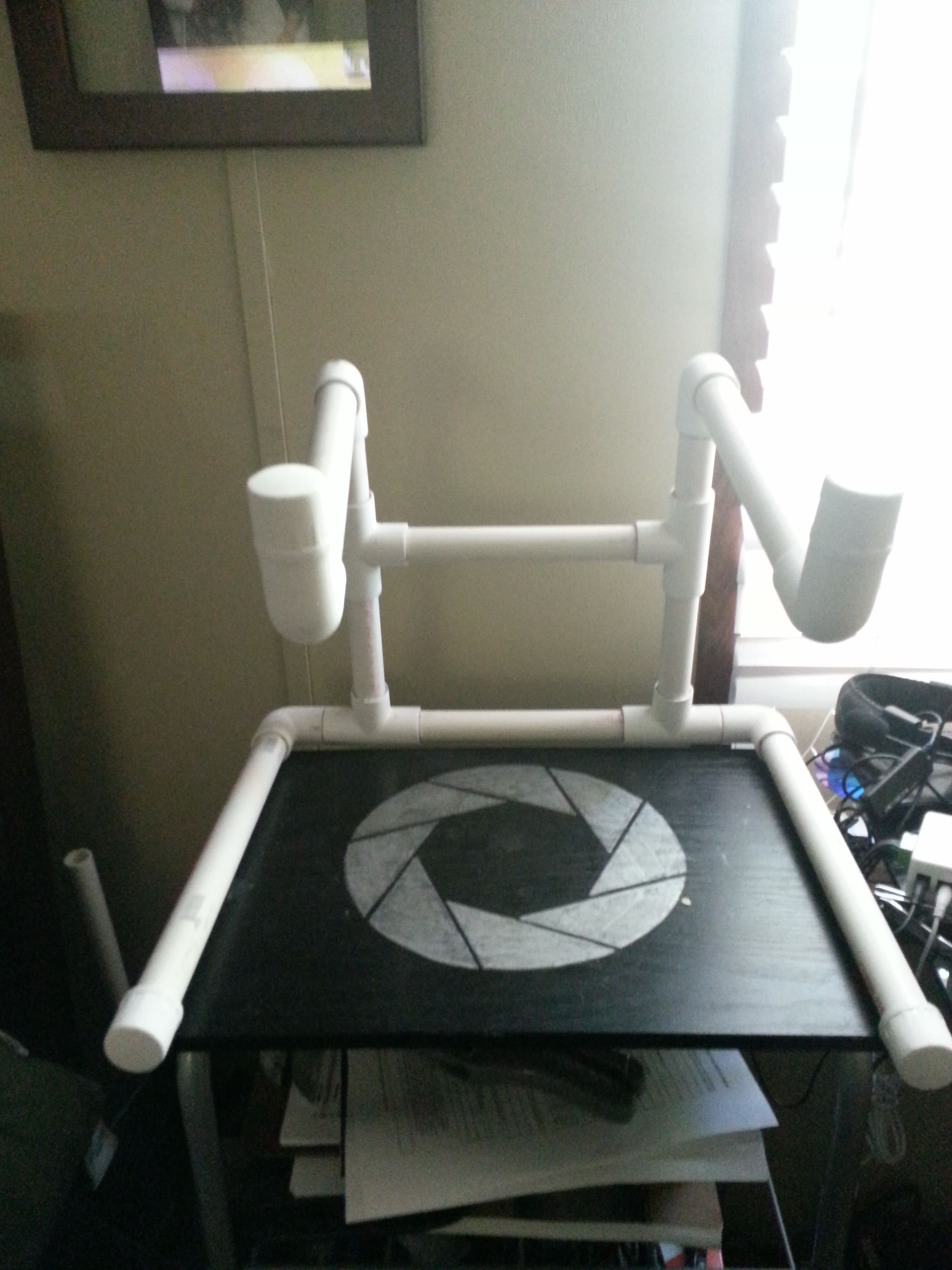 PVC DJ Laptop and Mixer Stand 8 Steps Instructables