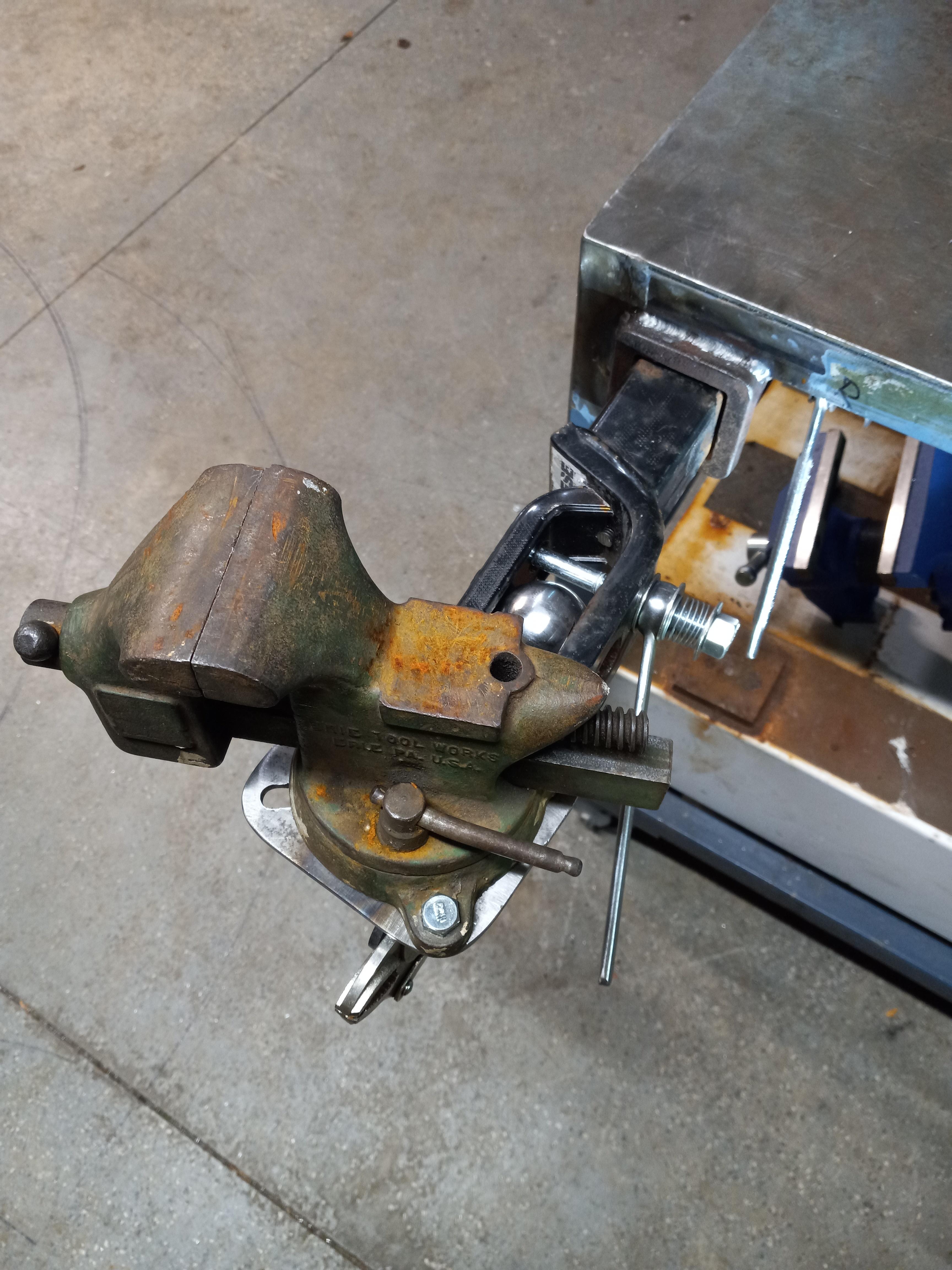 2x2 Hitch Receiver Tooling Adapters and Mounts for Vises, Arbor Presses