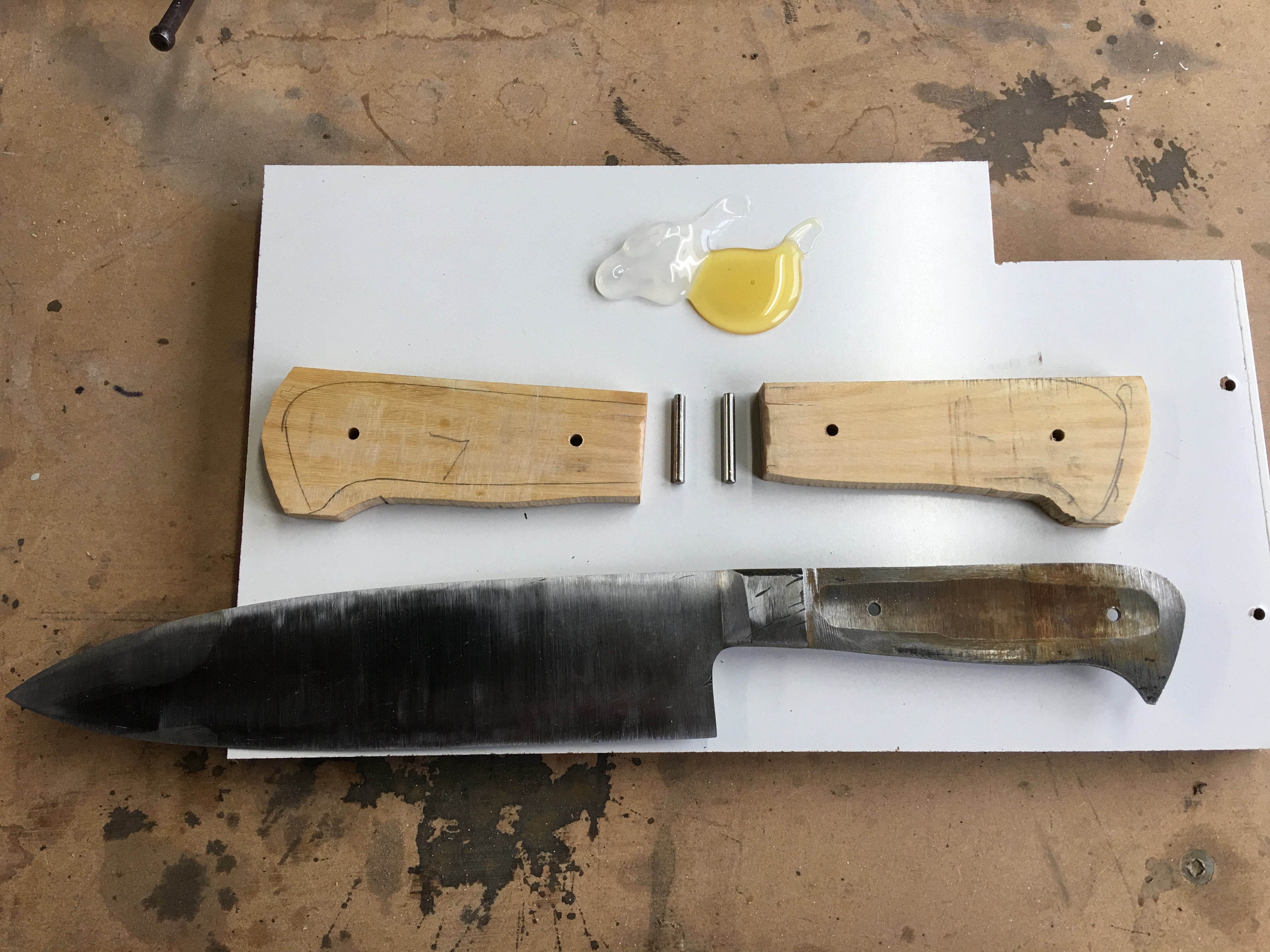 Knife From Bicycle Spokes a Truly Bespoke Knife! 10 Steps