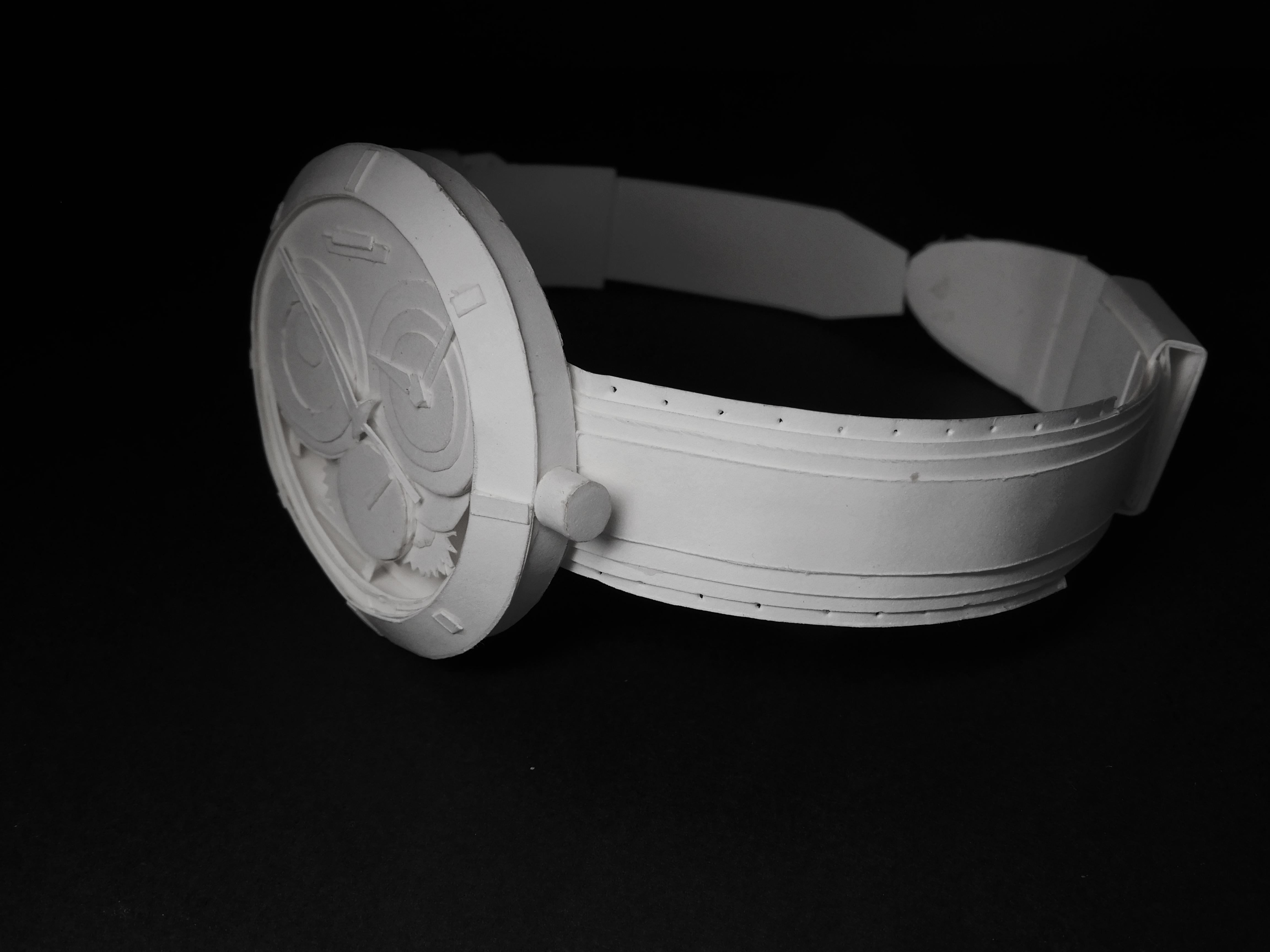 How to Make a Very Detailed Luxury Watch From Cardstock Paper 8 Steps