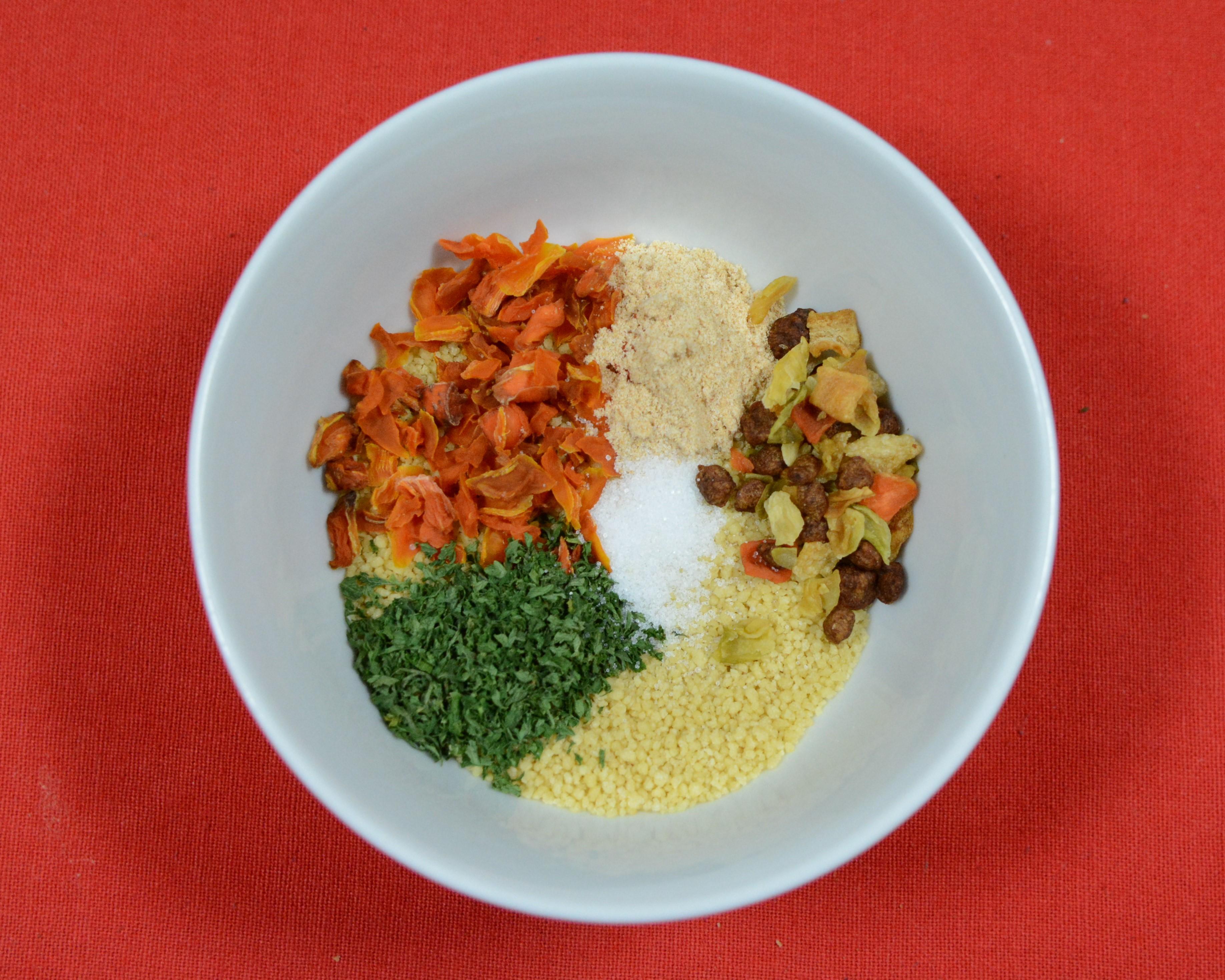 DIY Couscous Pouches Instant Food, Just Add Water 7 Steps (with