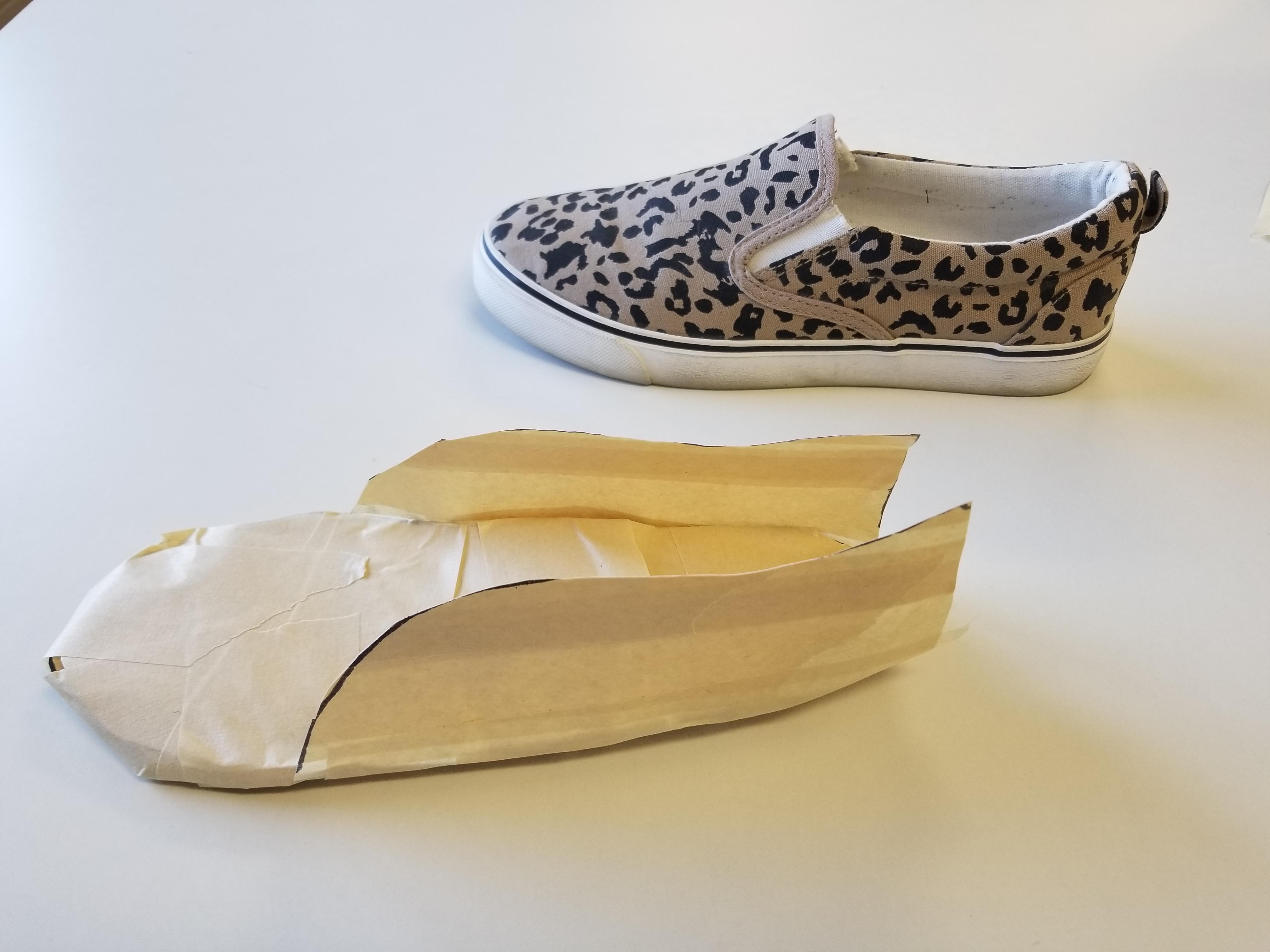 Masking Tape Shoe Replica 11 Steps (with Pictures) Instructables