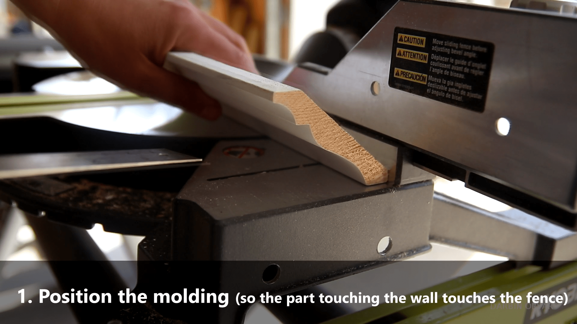 Jig for Cutting Perfect Crown Molding 8 Steps (with Pictures