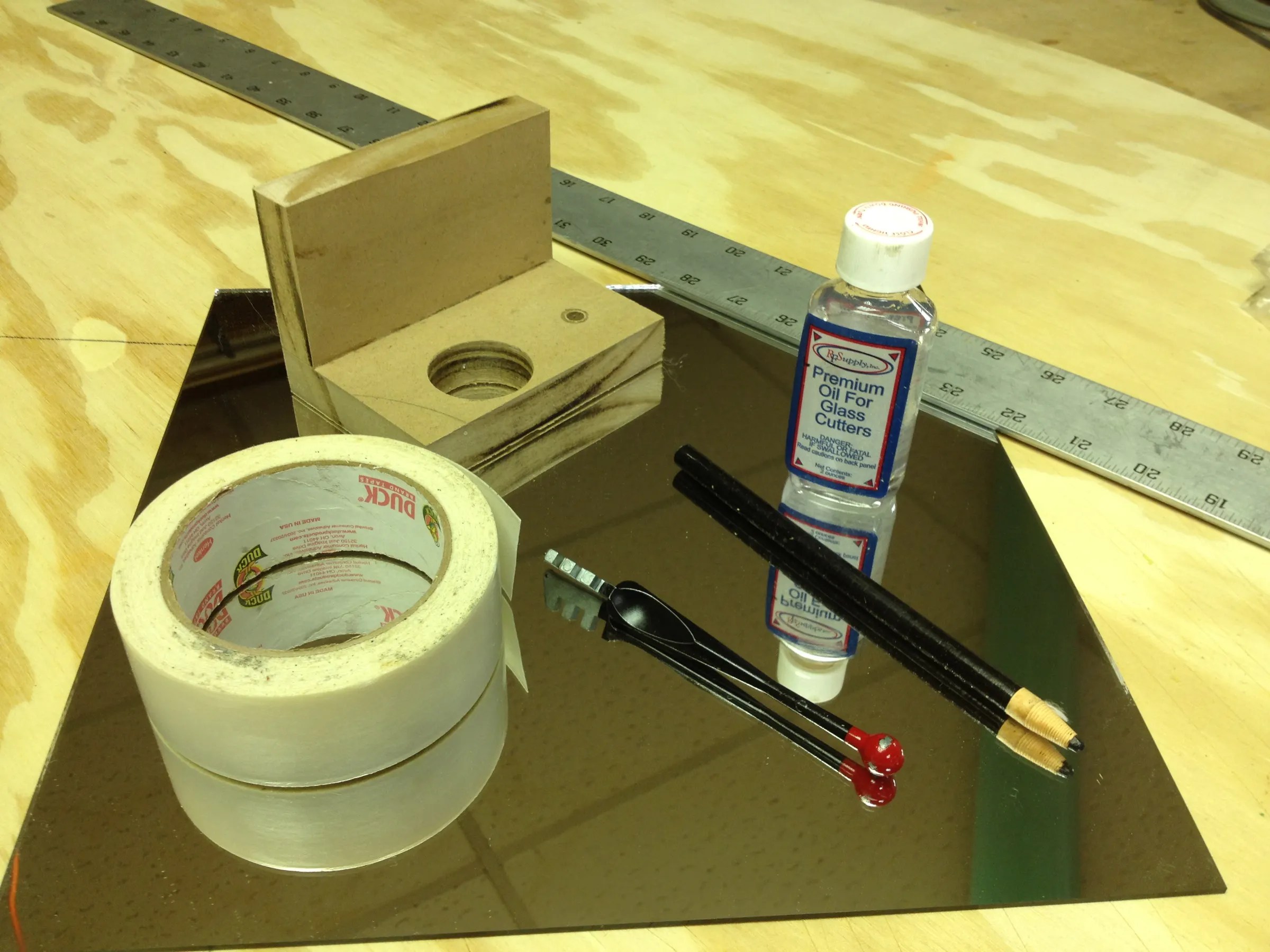 Double Mirror Right Angle Drilling Guide : 3 Steps (with Pictures