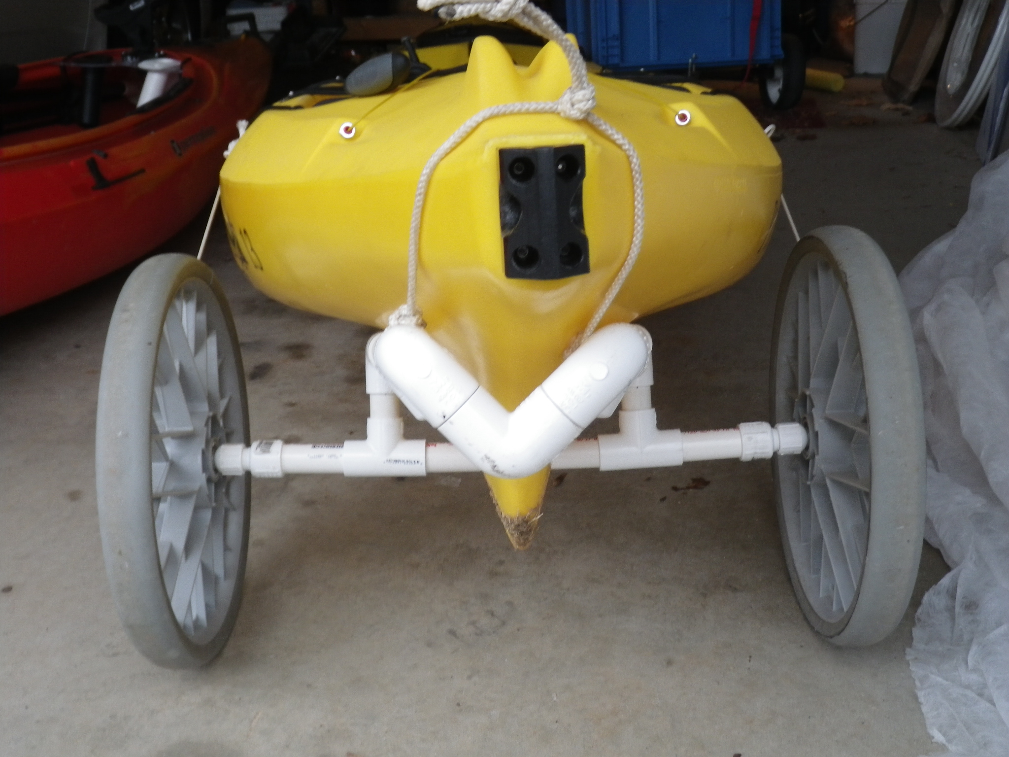 Yet Another Set of Kayak Wheels! 4 Steps Instructables