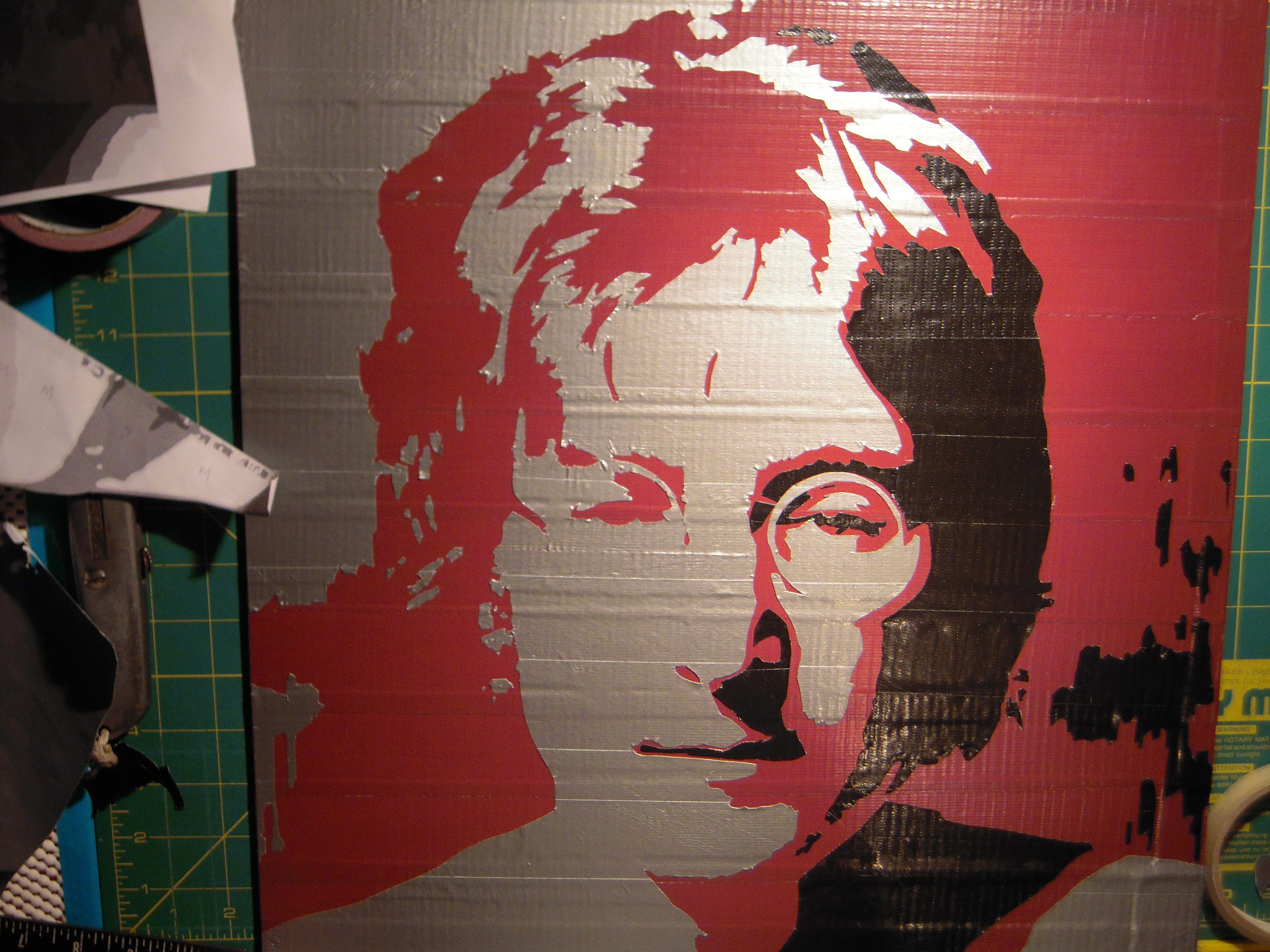 Duct Tape Artwork 6 Steps (with Pictures) Instructables