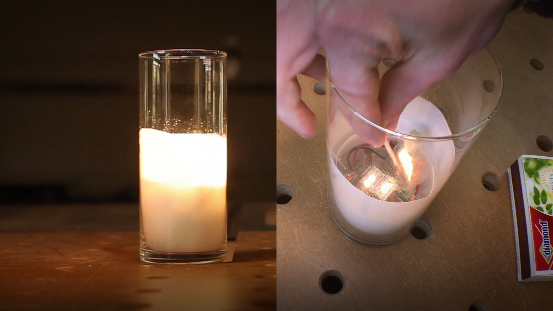 LED Candle Lights, Flickers, Blows Out, Smokes, and Smells 8 Steps