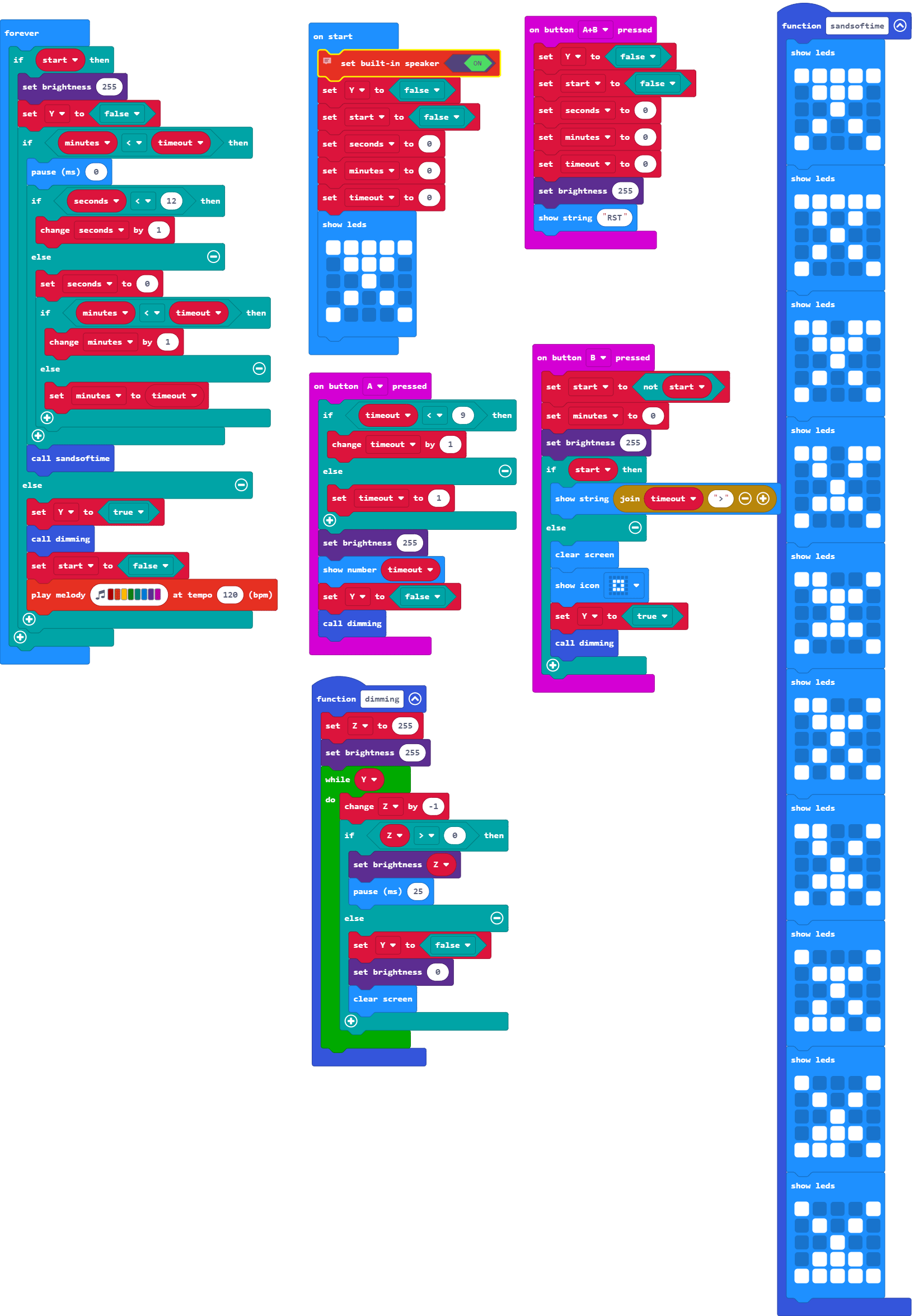 MicroBit Egg Timer 9 Steps Instructables