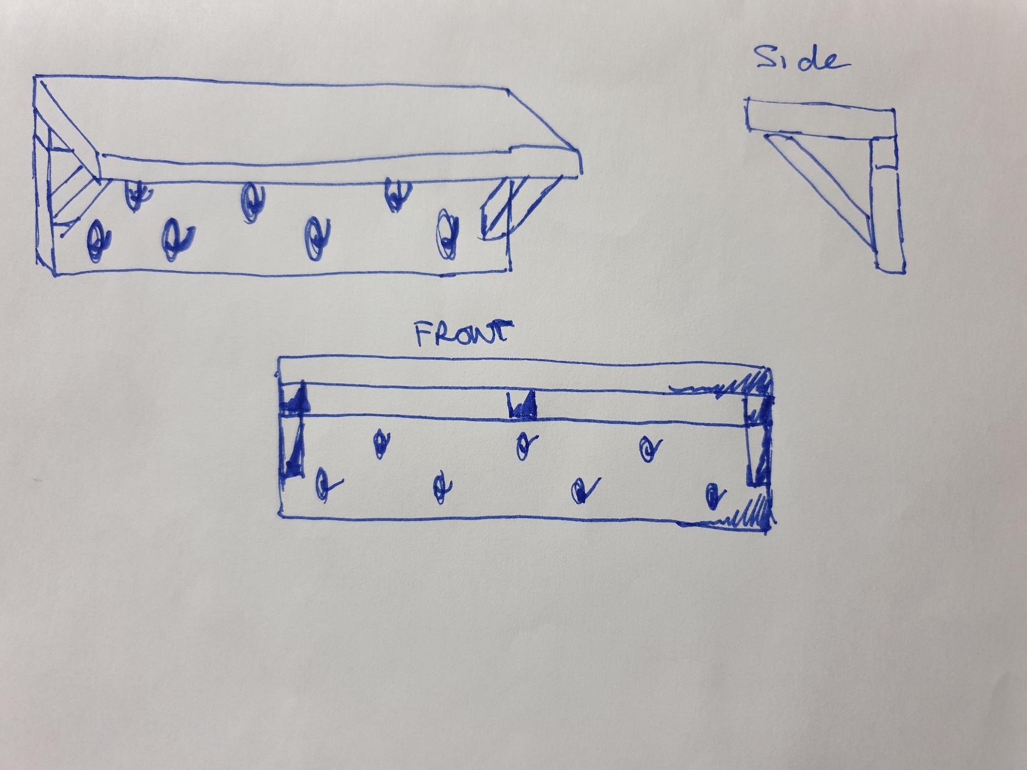 Scaffold Board Coat Rack 6 Steps Instructables