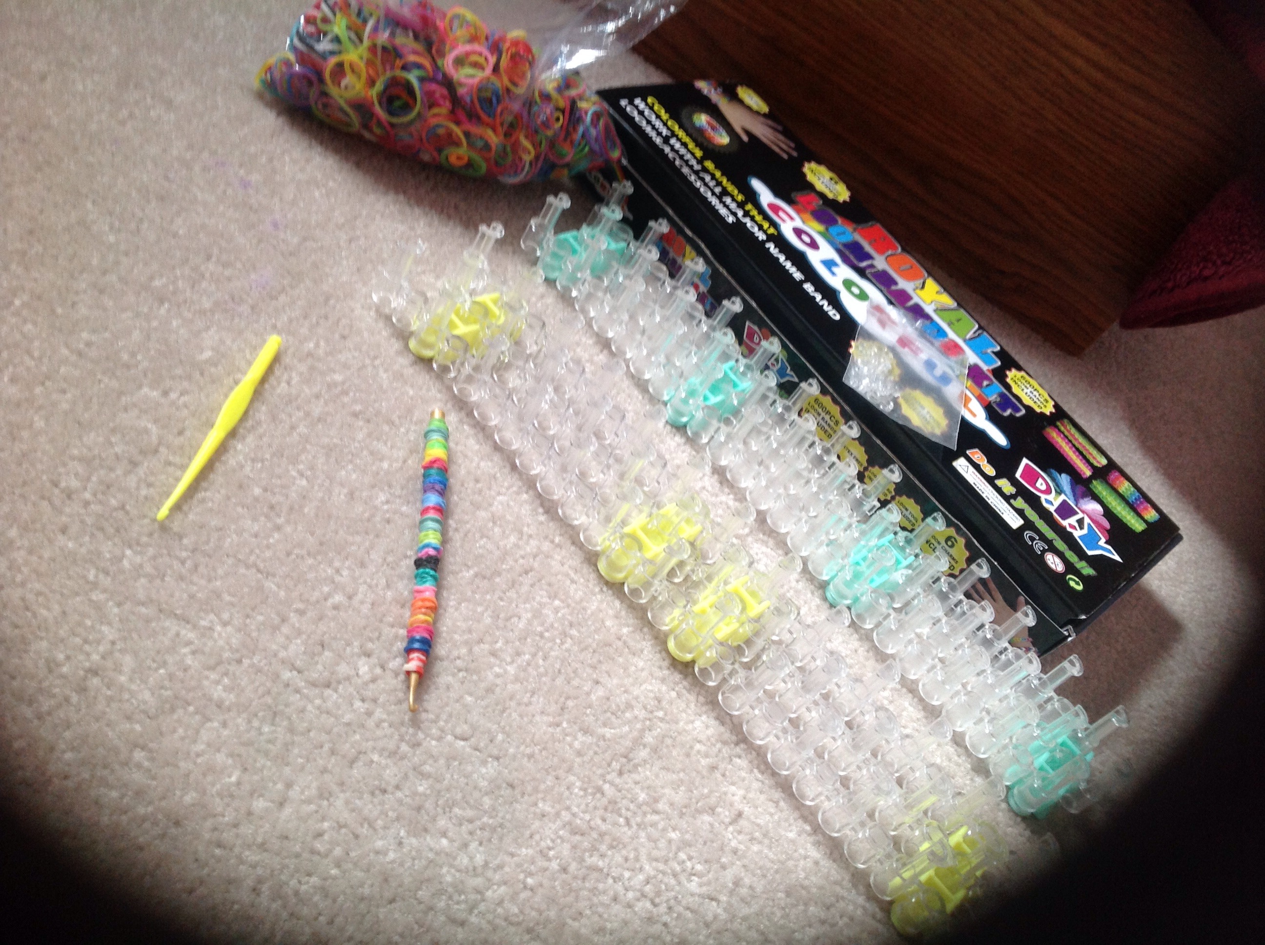 Rainbow Loom Ladder 9 Steps (with Pictures) Instructables