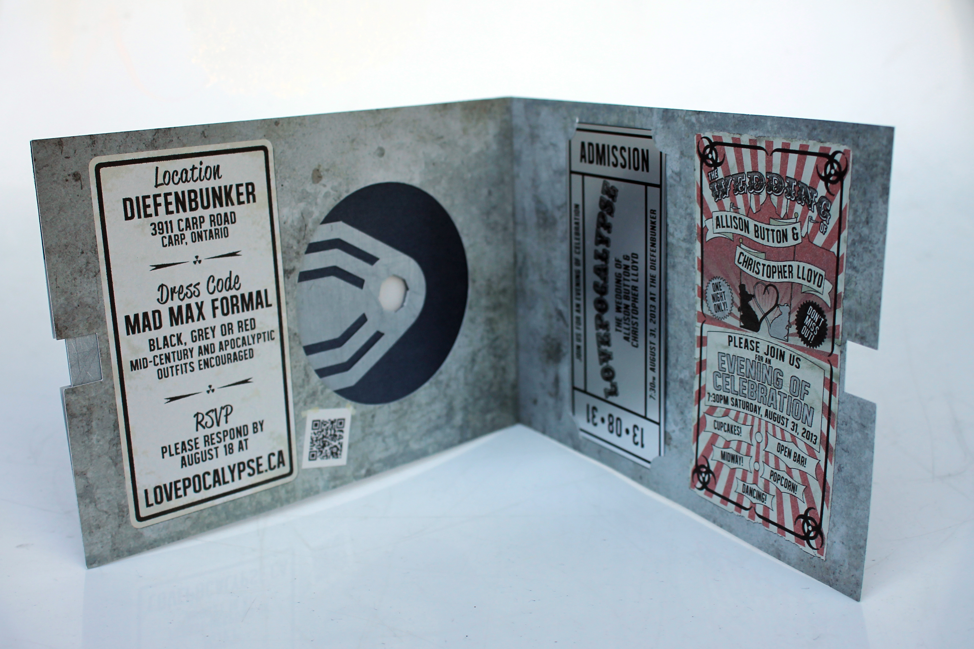 Vault Door Wedding Invitation 5 Steps (with Pictures) Instructables