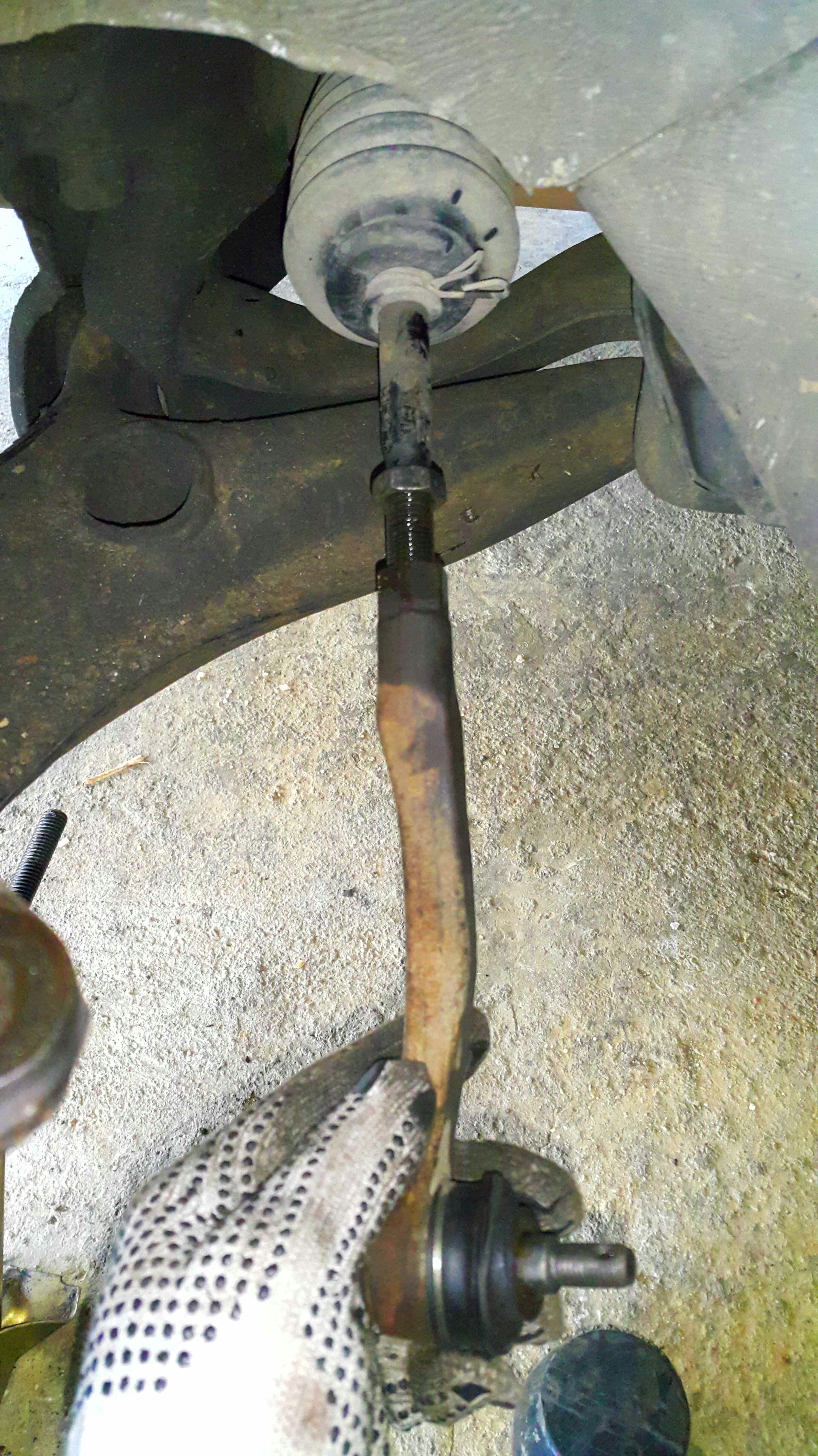 Replacing Outer Tie Rods. 3 Steps Instructables