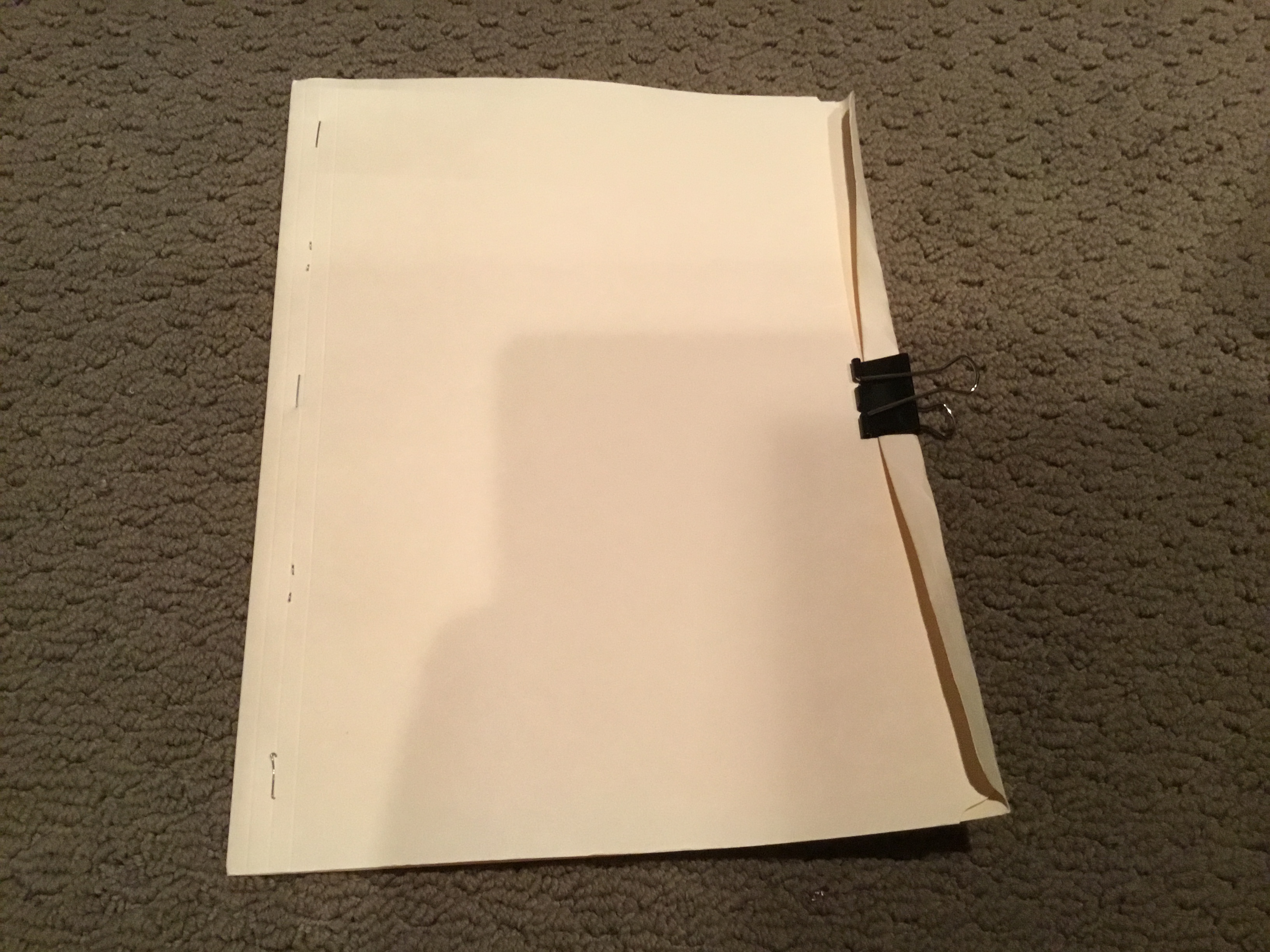 Cheapest, Easiest Way to Book Bind/keep Files Organized 5 Steps