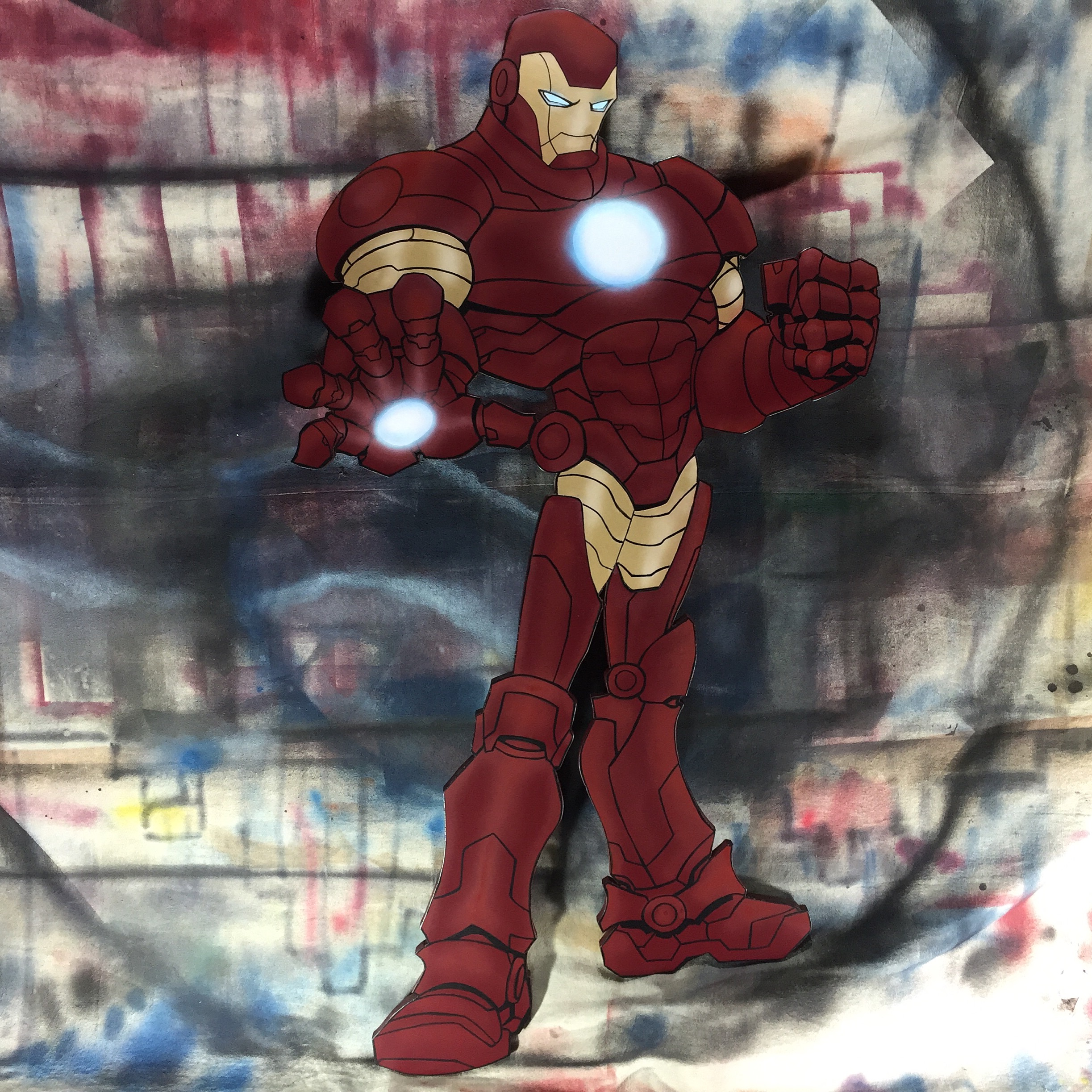 Iron Man Wall Art 22 Steps (with Pictures) Instructables