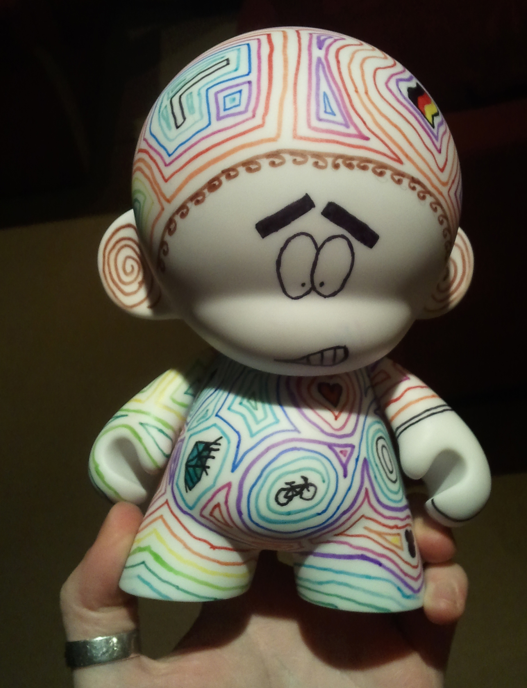 Sweet Personalised HiddenImage Munny Doll Gift 7 Steps Instructables