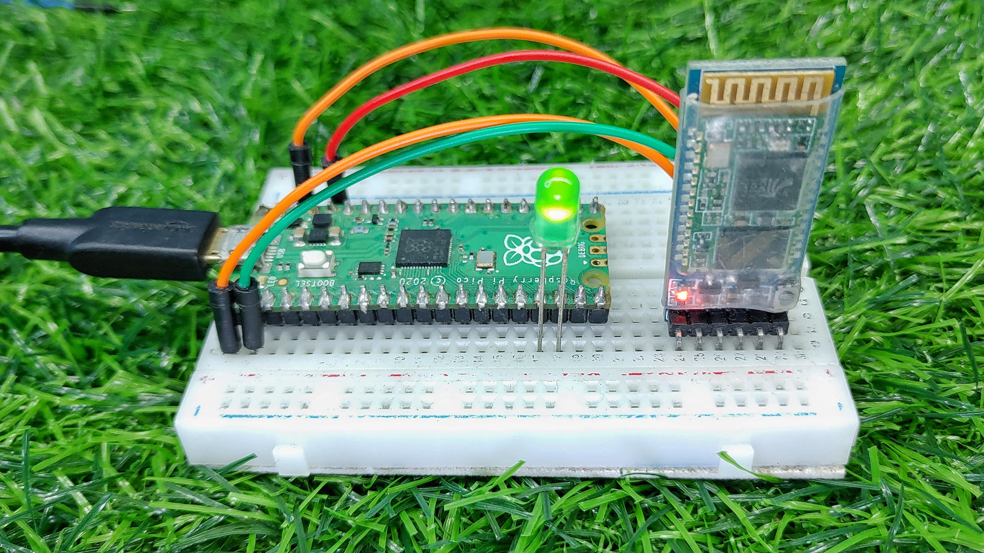 How to Use HC05 Bluetooth With Raspberry Pi Pico Using Micropython 8