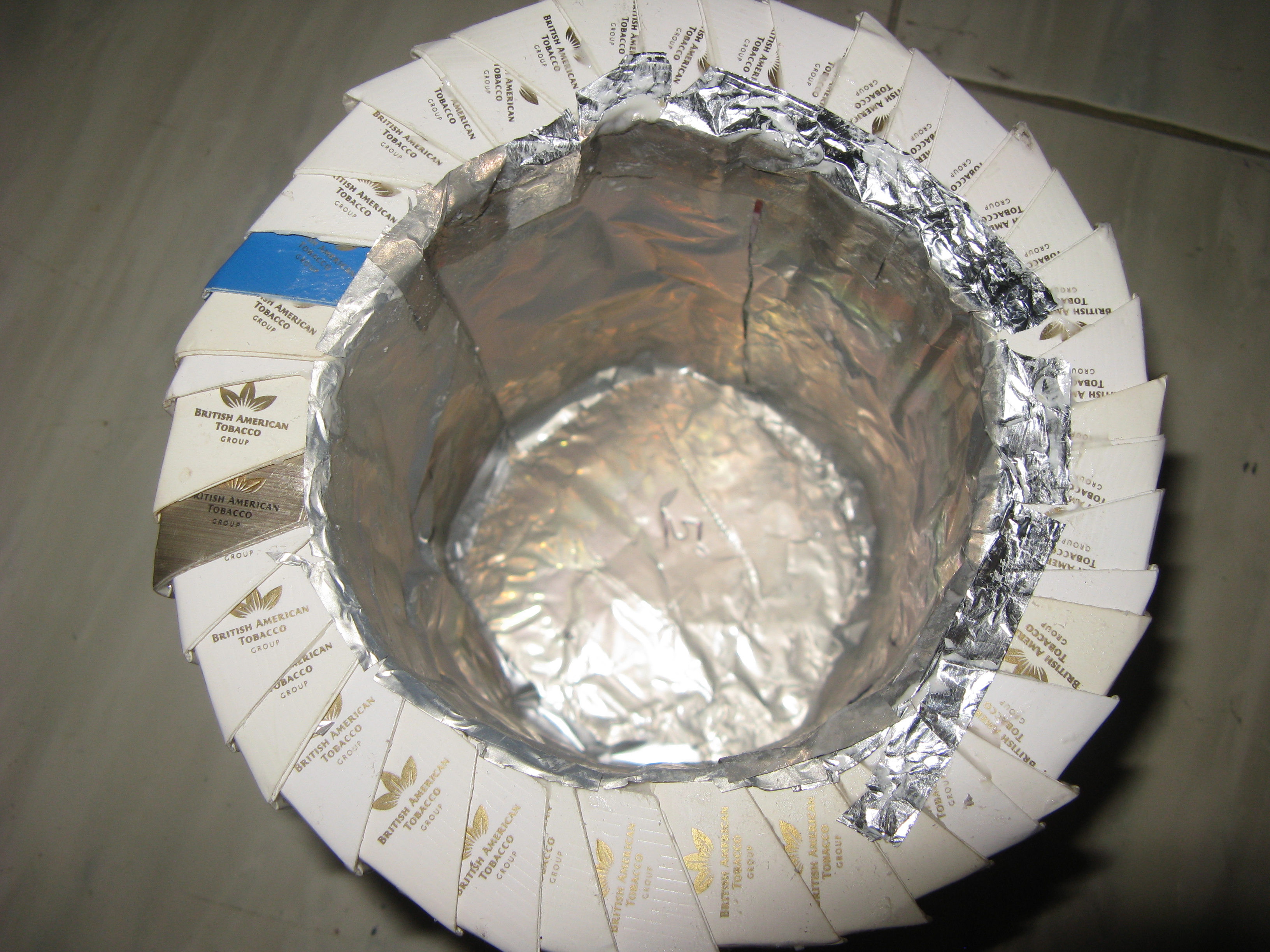 Ashtray Made of Total Waste Material 11 Steps Instructables