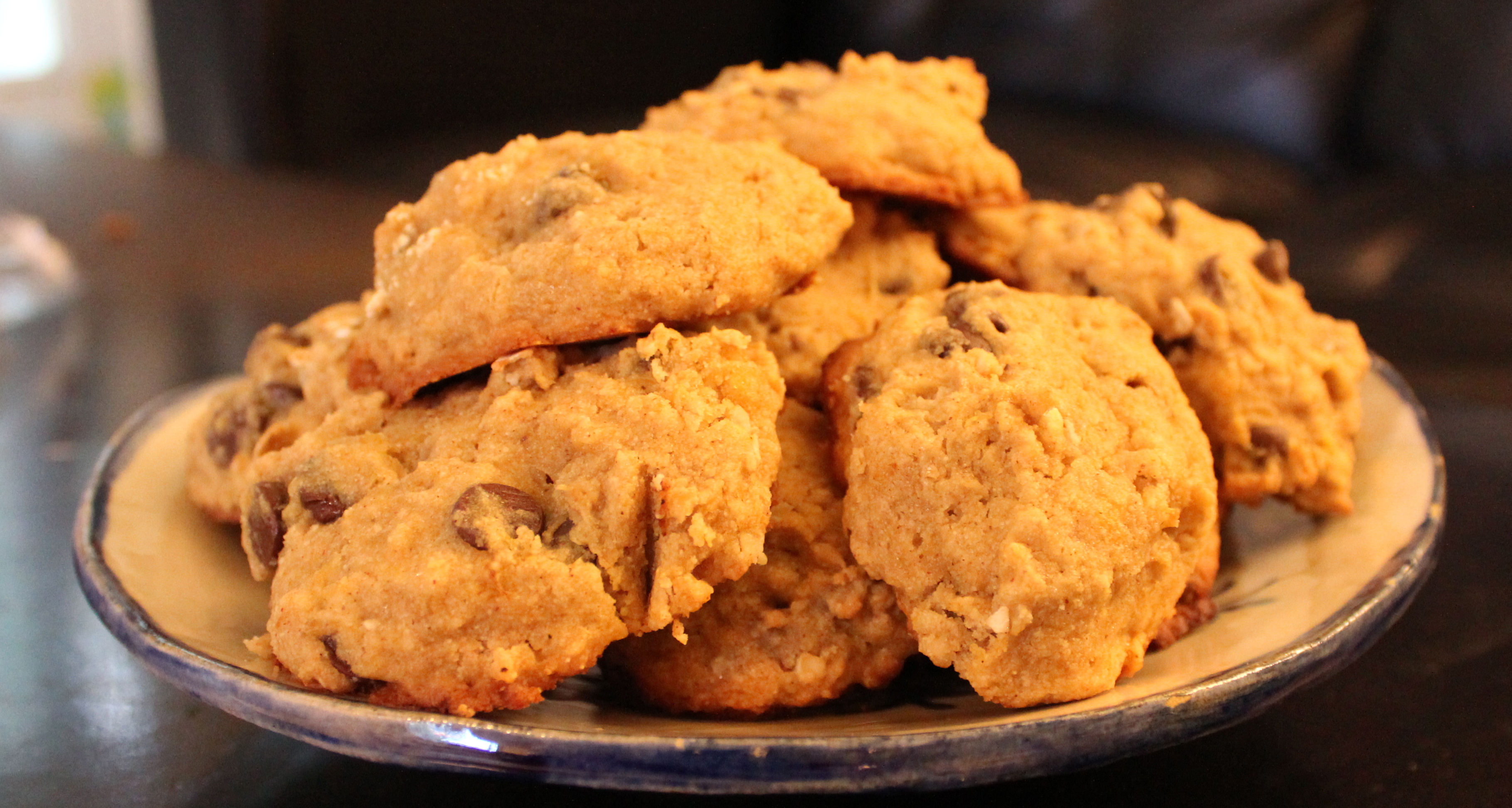 Delicious GlutenFree/Vegan Pumpkin Chocolate Chip Cookies 7 Steps