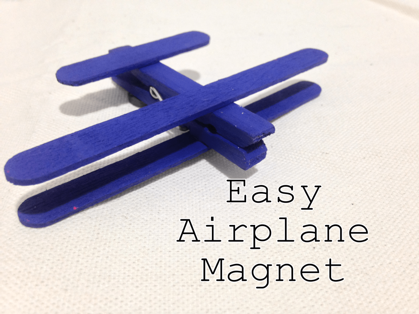 Airplane 4 Steps (with Pictures) Instructables