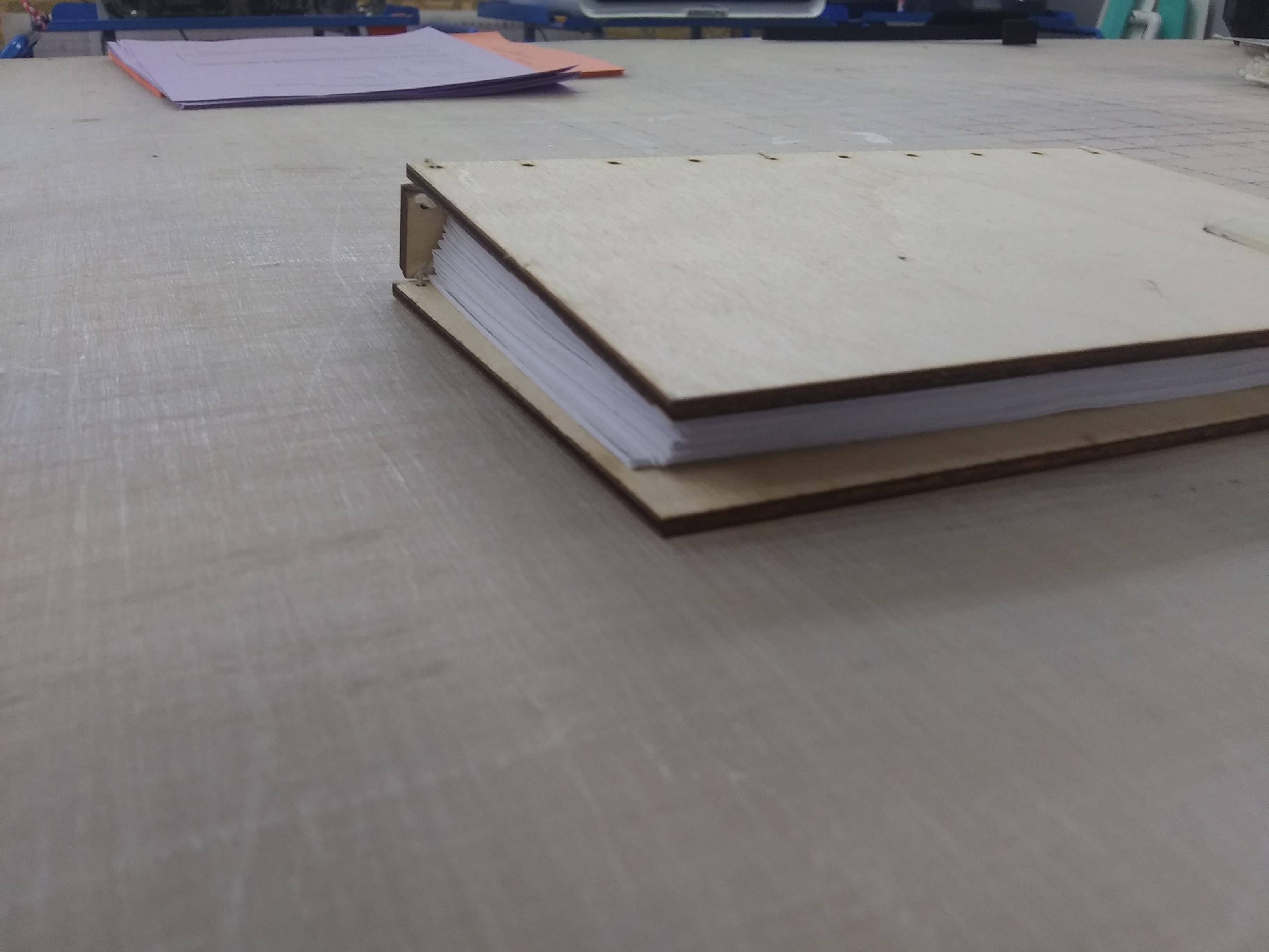 Wood Book Cover 6 Steps Instructables