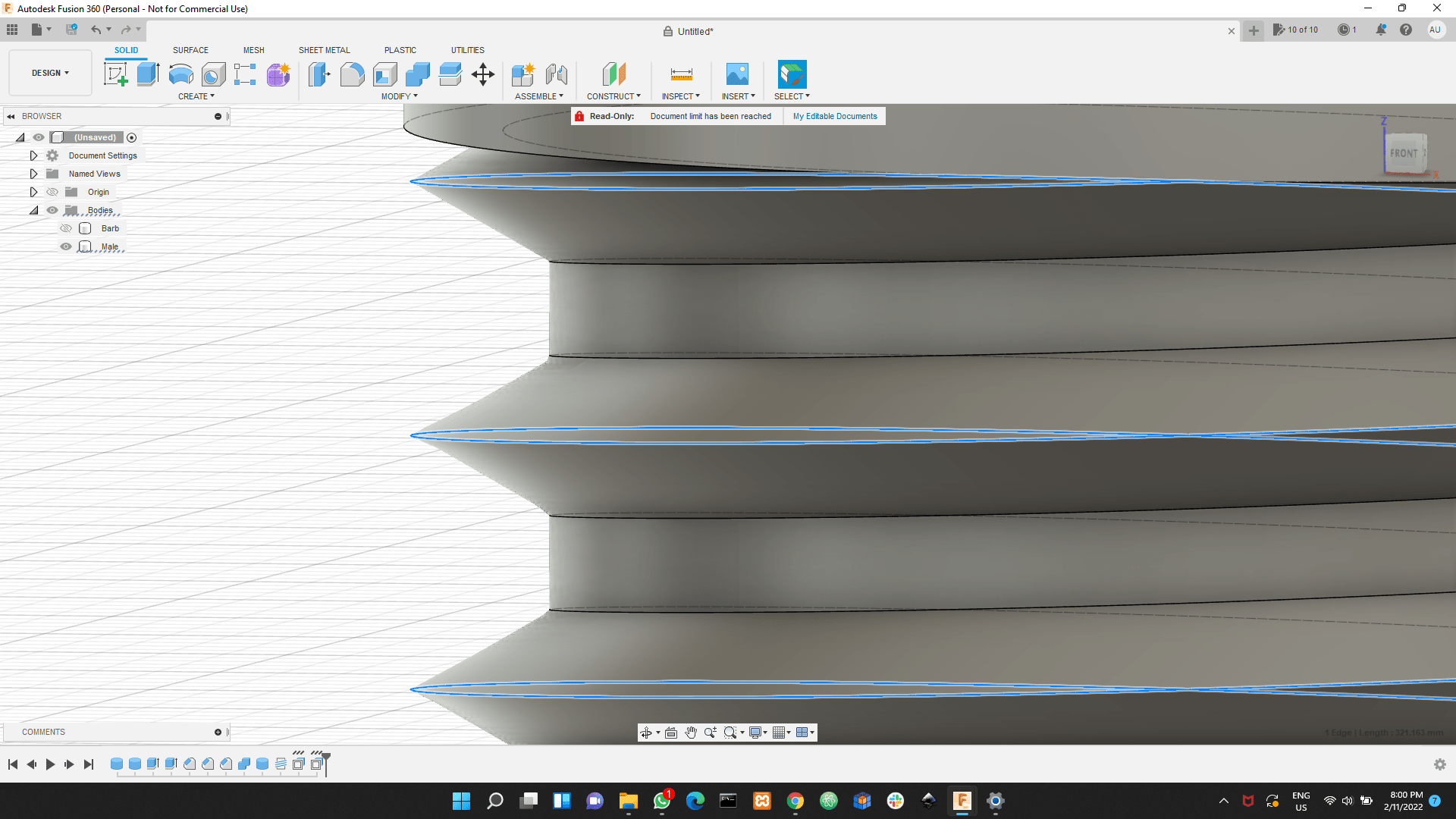 3D Printed Fittings for Silicone Tubing (Fusion 360) 8 Steps (with