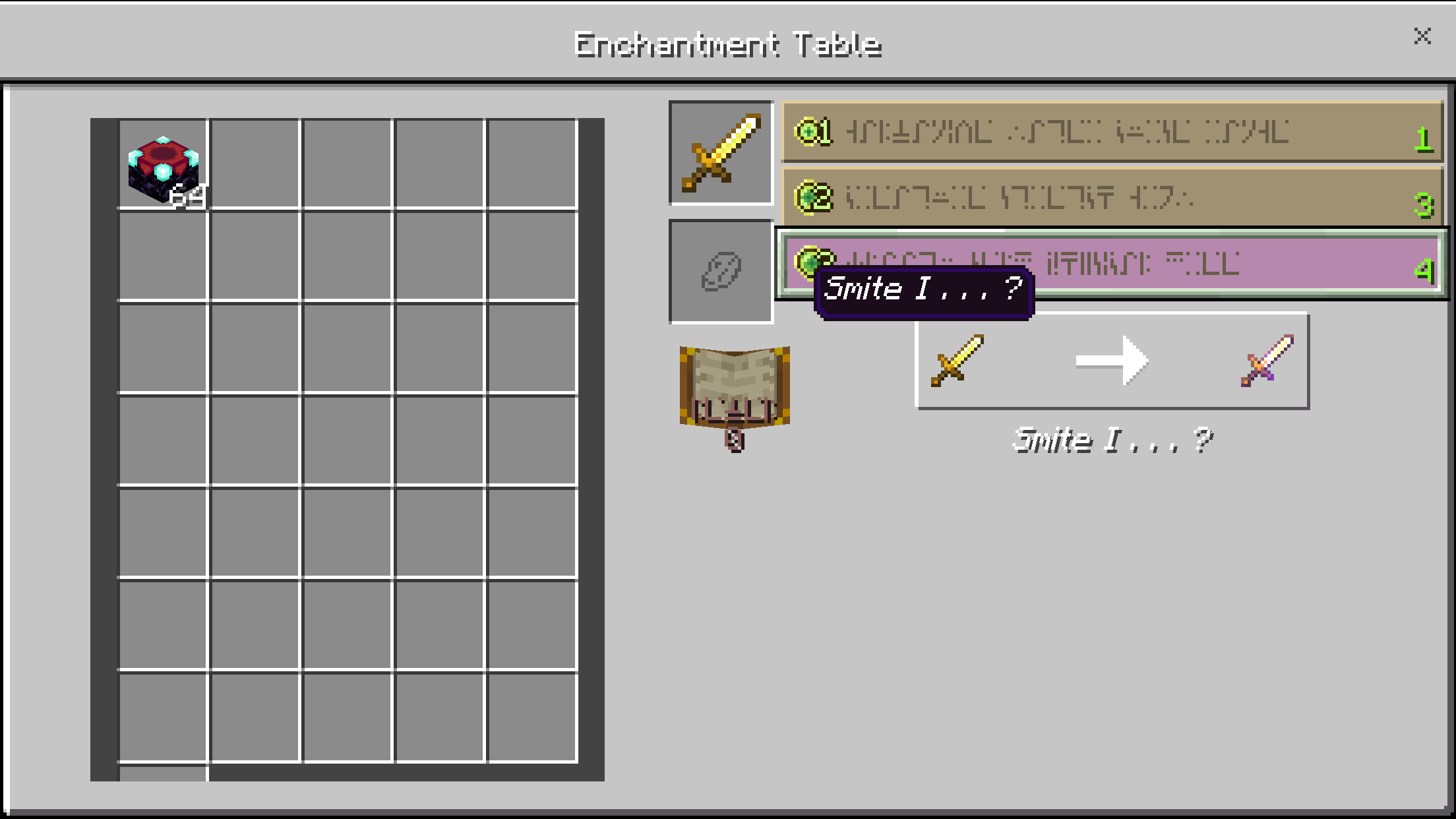 How to Enchant Minecraft Weapons 7 Steps Instructables