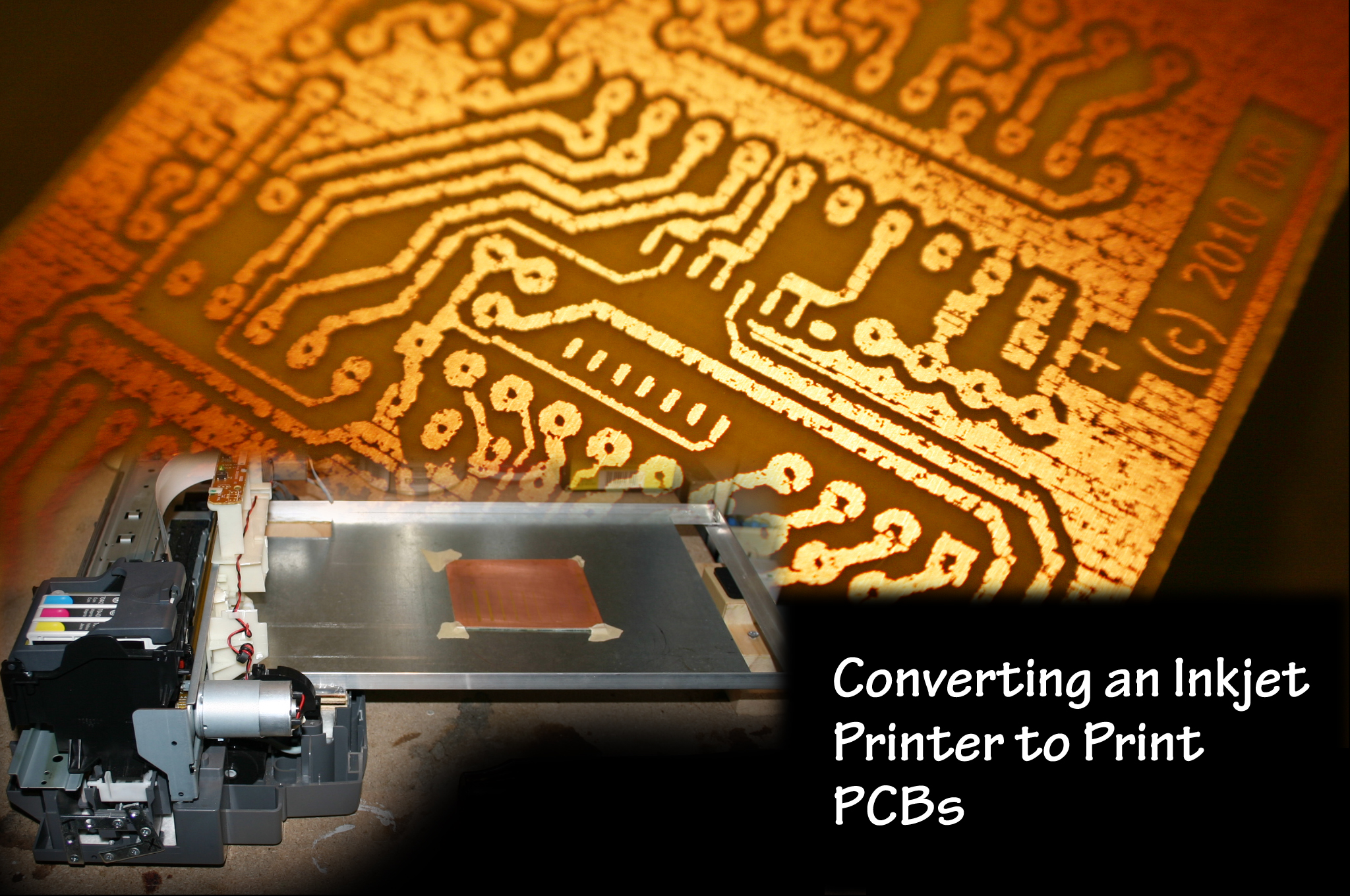 Converting an Inkjet Printer to Print PCBs 13 Steps (with Pictures
