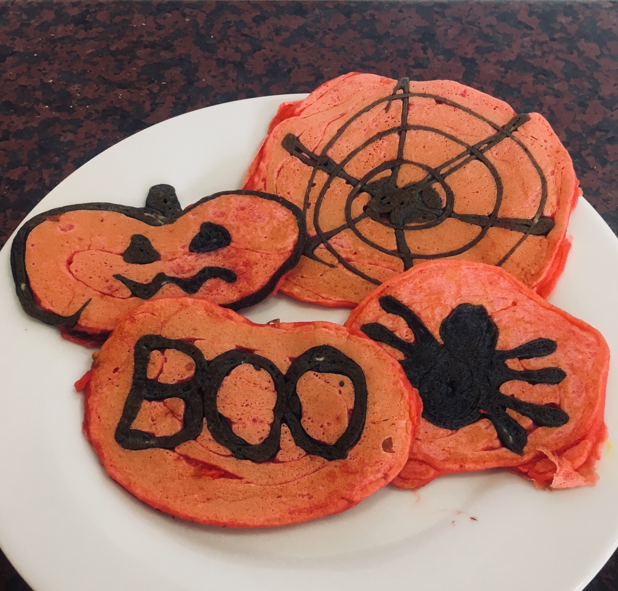 Halloween Pancake Art 7 Steps (with Pictures) Instructables