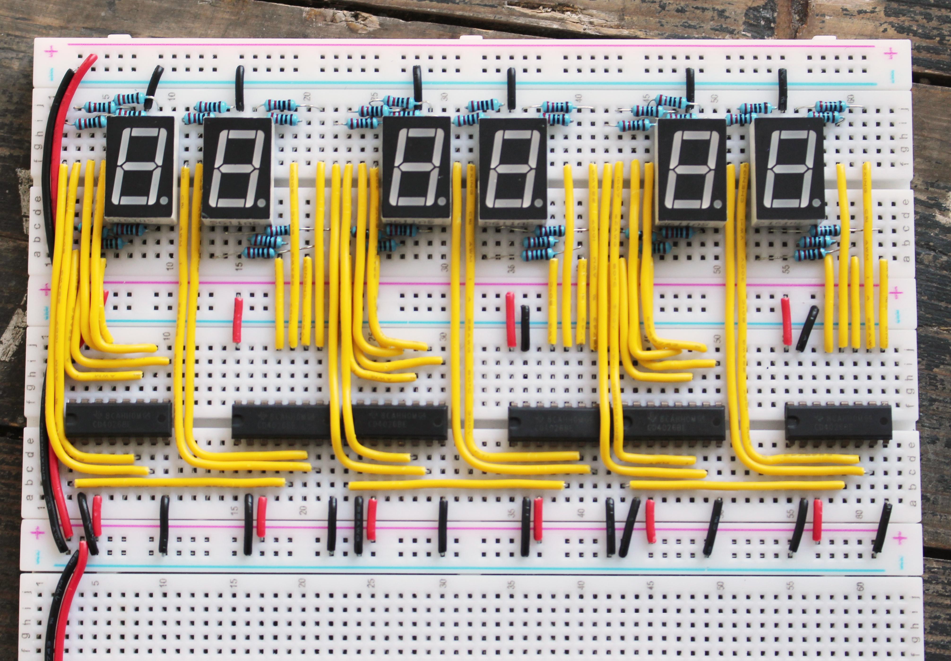 Common IC Breadboard Clock 7 Steps (with Pictures) Instructables