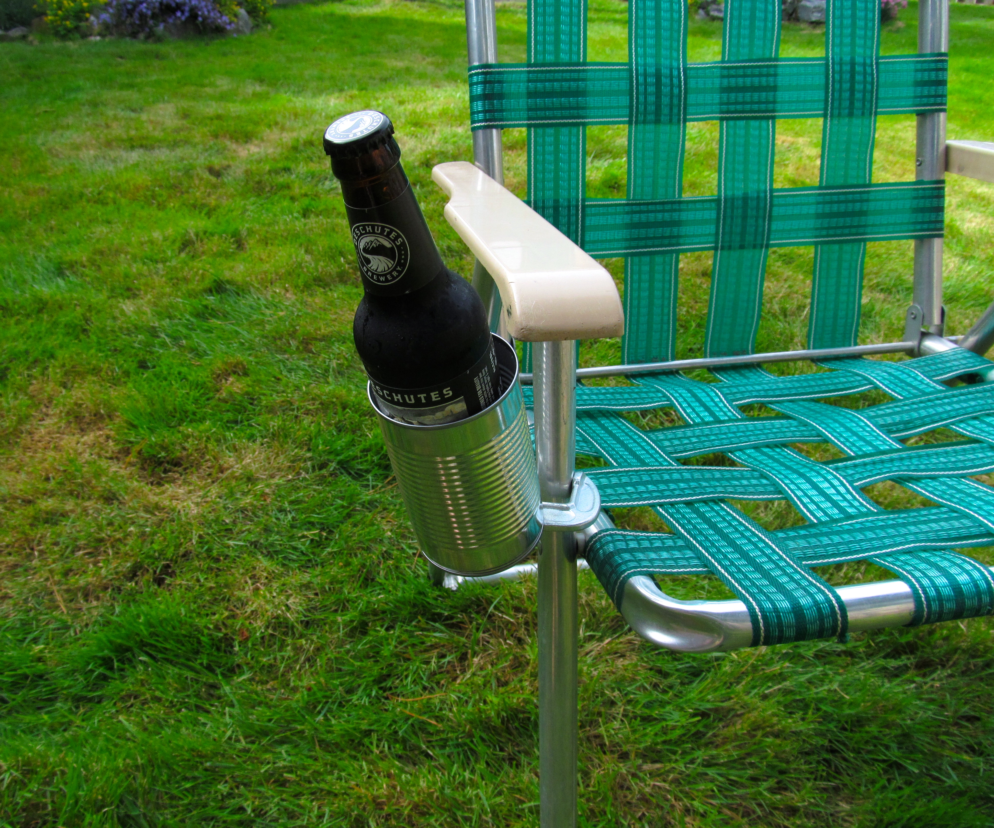 A (Removable) Cup Holder for Any Chair 3 Steps (with Pictures