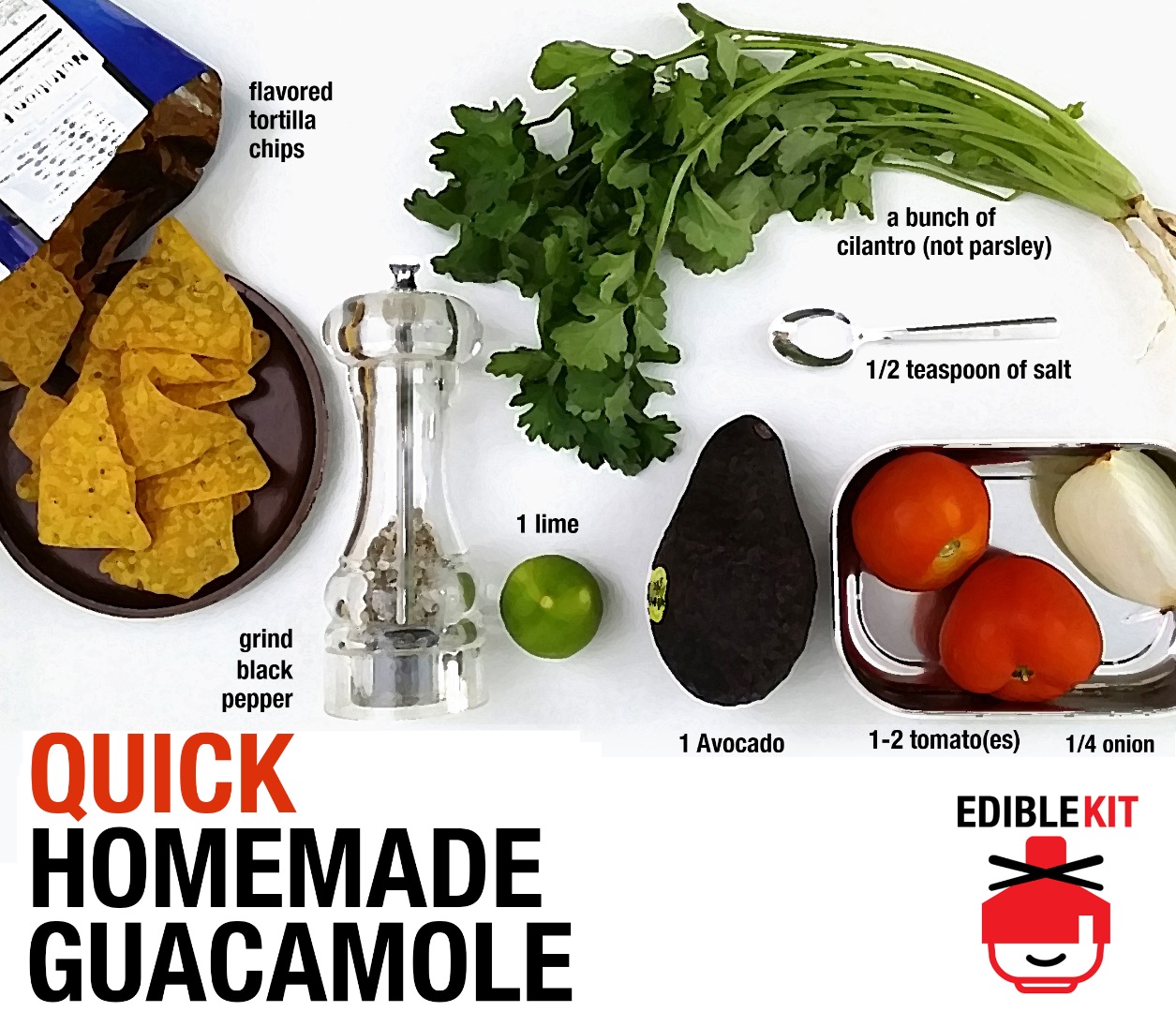 Quick Recipe Homemade Guacamole in 30mins 11 Steps Instructables