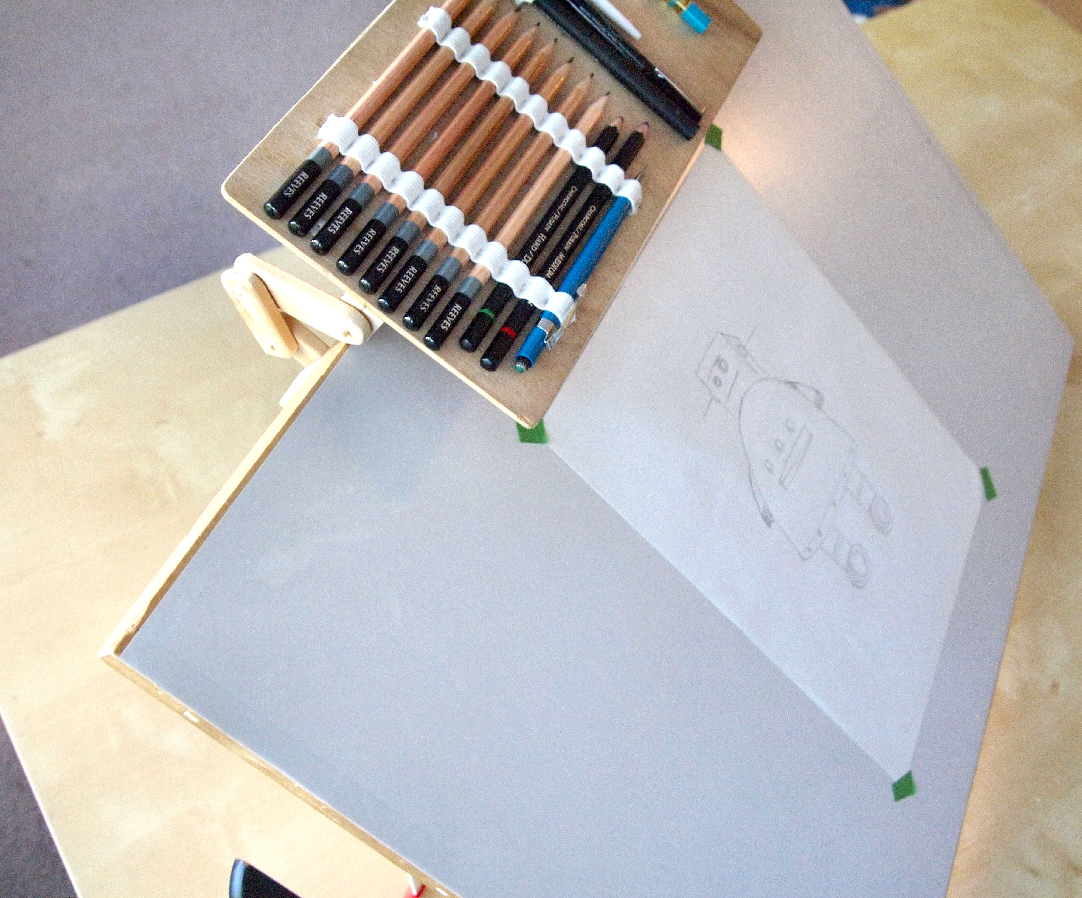 Update an Old Drawing Board 11 Steps Instructables